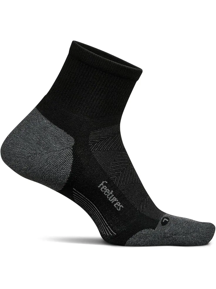 Унисекс носки Feetures Elite Max Cushion Quarter — изображение 2 из 2, черный