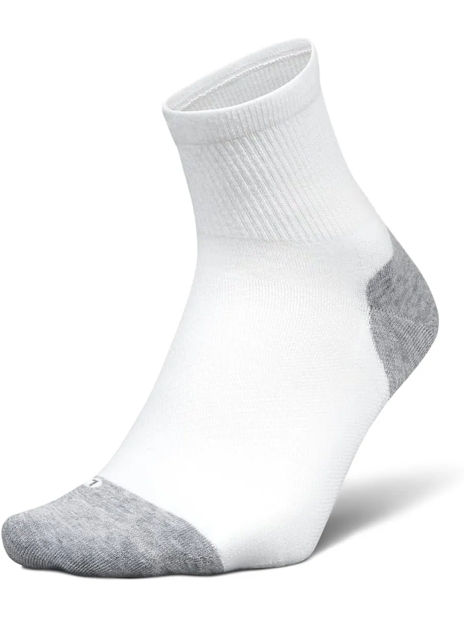 Носки Feetures Elite Max Cushion Quarter — изображение 1 из 2, белый