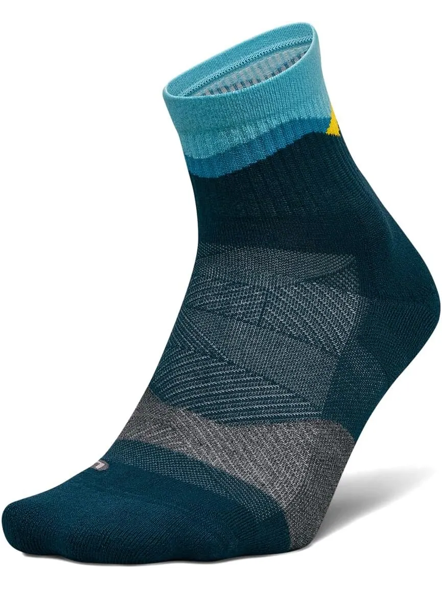 Носки Feetures Trail Max Cushion Quarter — изображение 1 из 2, синий