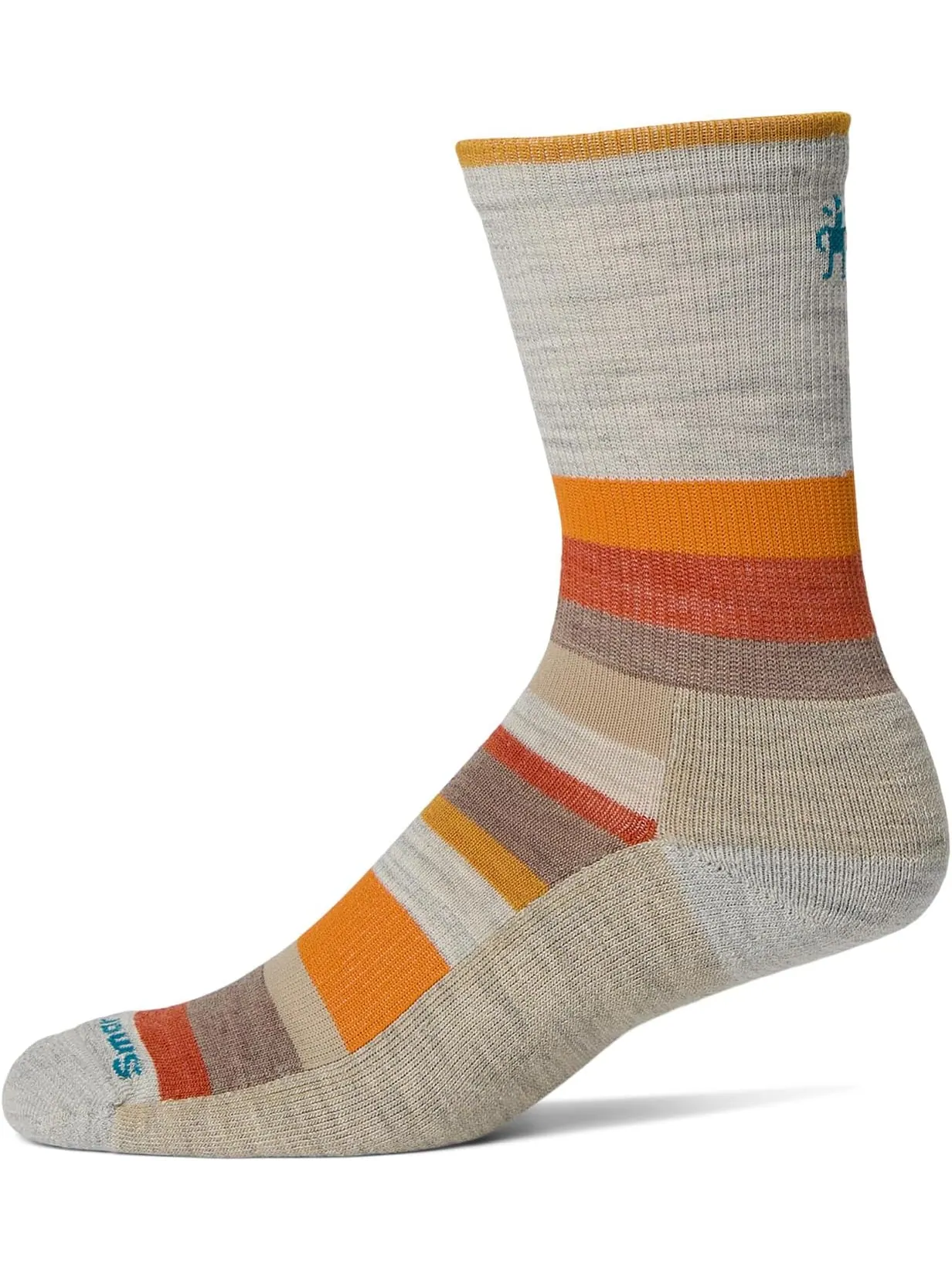 Носки Smartwool Everyday Multi-Stripe Crew Socks — изображение 1 из 1, пепельный