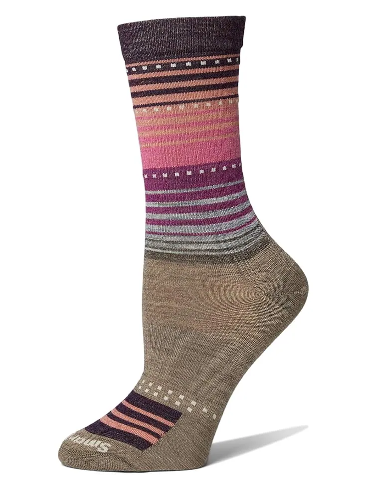 Унисекс носки Smartwool Everyday Stitch Stripe Crew — изображение 1 из 1, фиолетовый