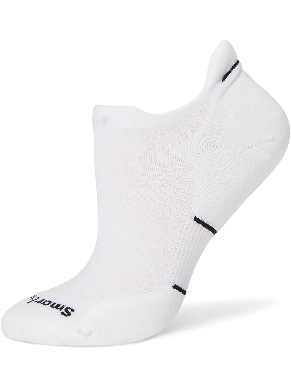 Носки Smartwool Run Targeted Cushion Low Ankle Socks — изображение 1 из 1, черный/белый