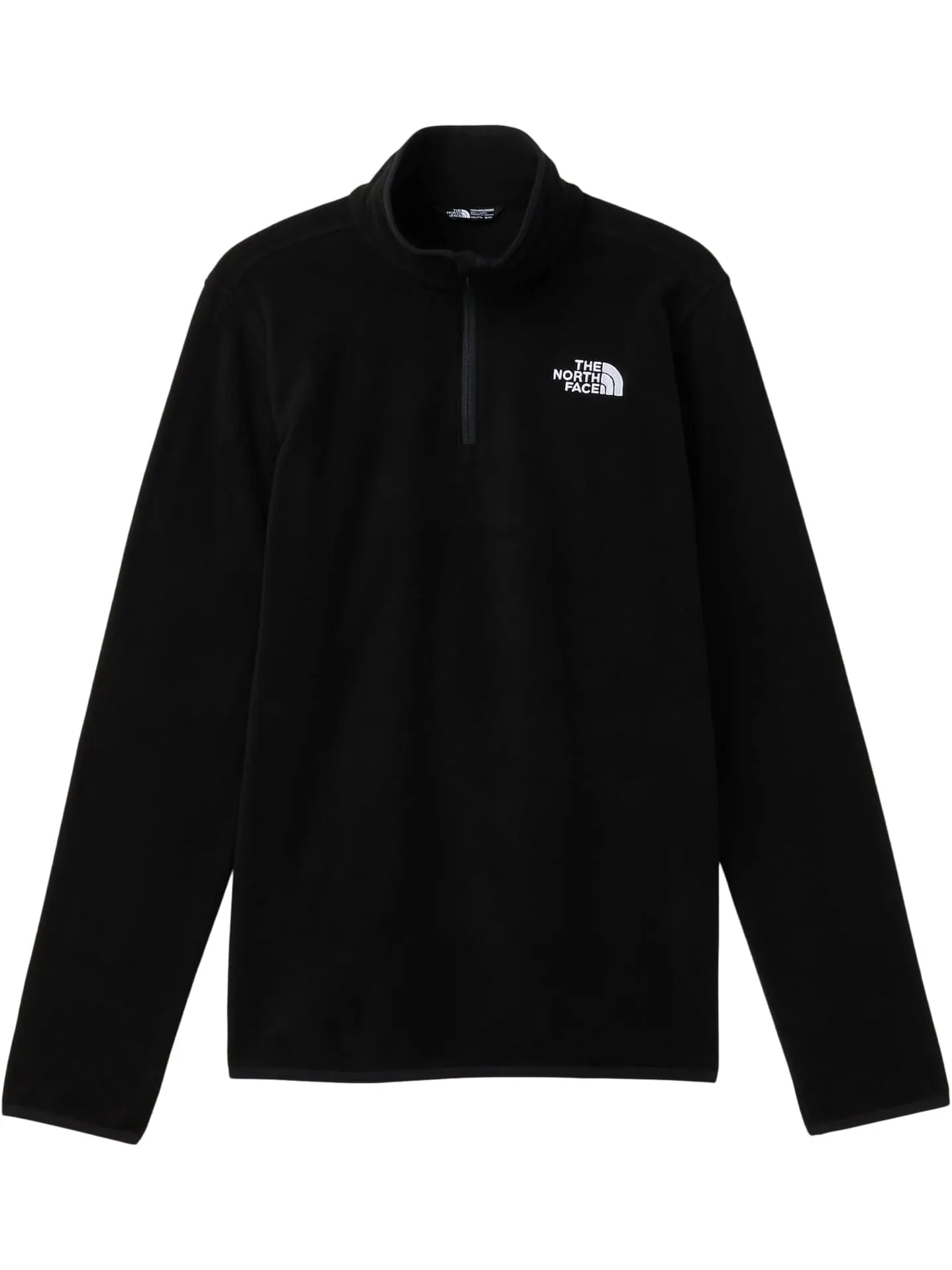 Пуловер The North Face Kids Glacier 1/4 Zip Pullover — изображение 1 из 1, черный