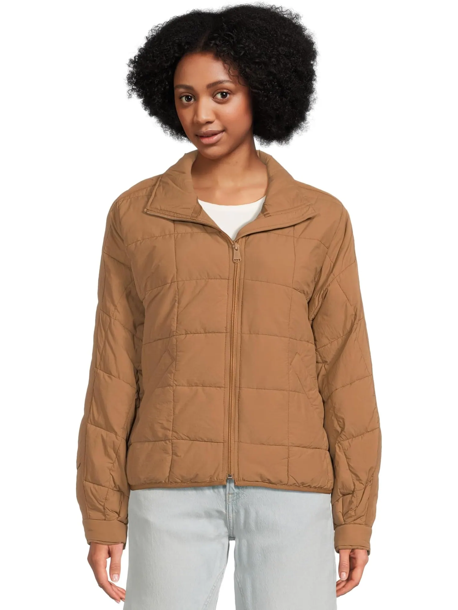 Пуховик FP Movement Pippa Packable Puffer Jac — изображение 1 из 5, коричневый