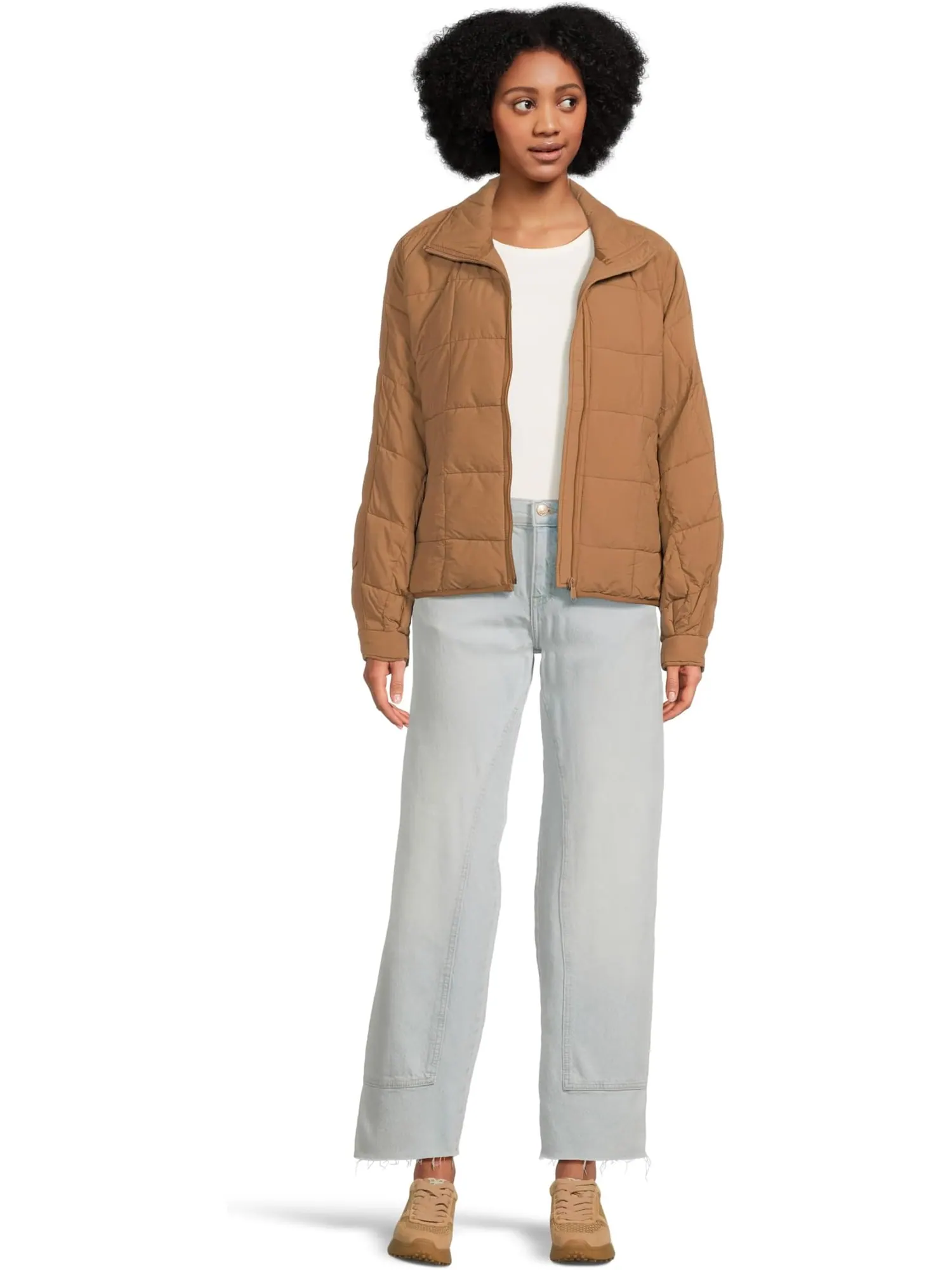 Пуховик FP Movement Pippa Packable Puffer Jac — изображение 5 из 5, коричневый