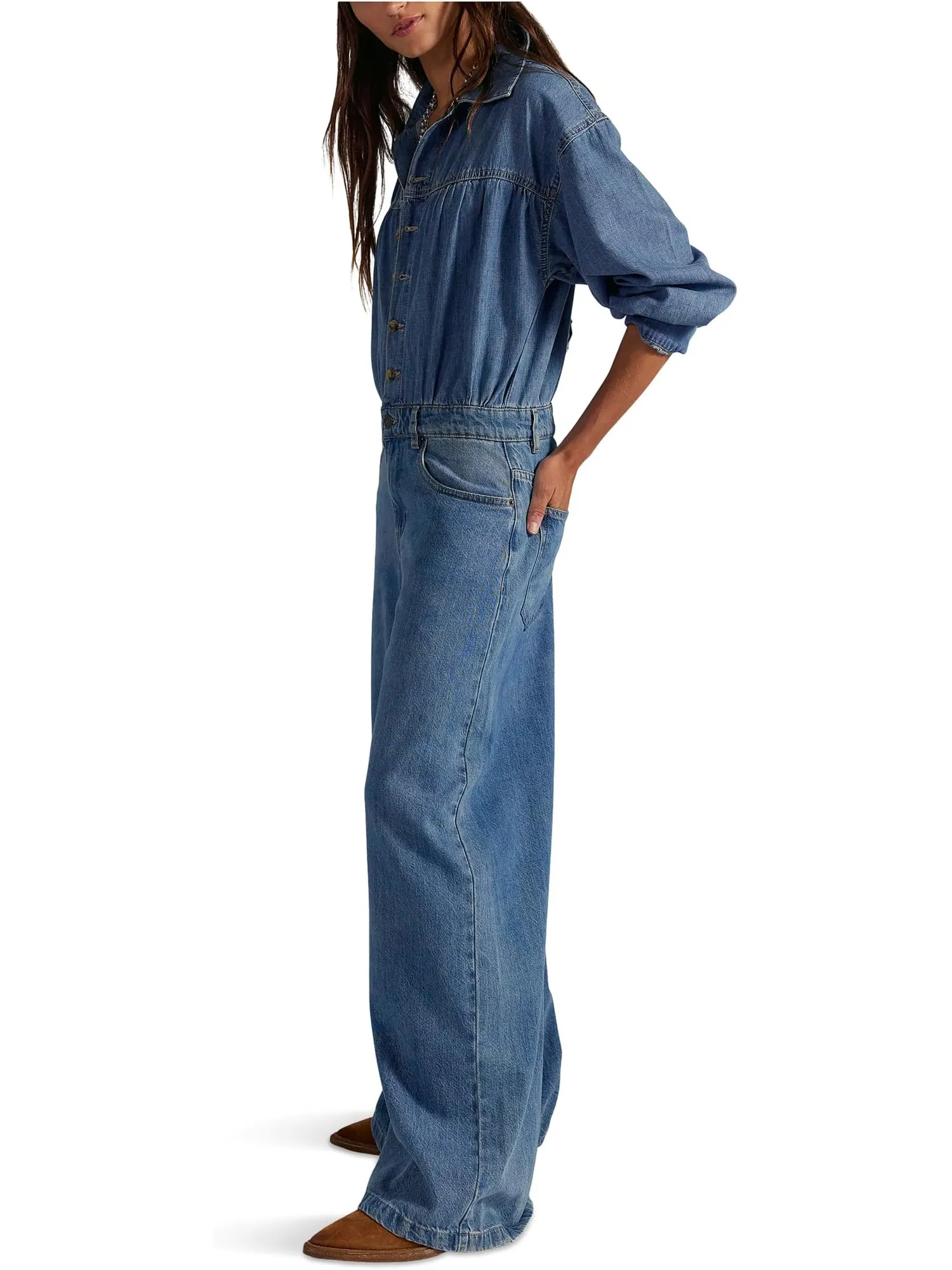 Платье Free People Carpe Diem One Piece — изображение 2 из 3, ясный день