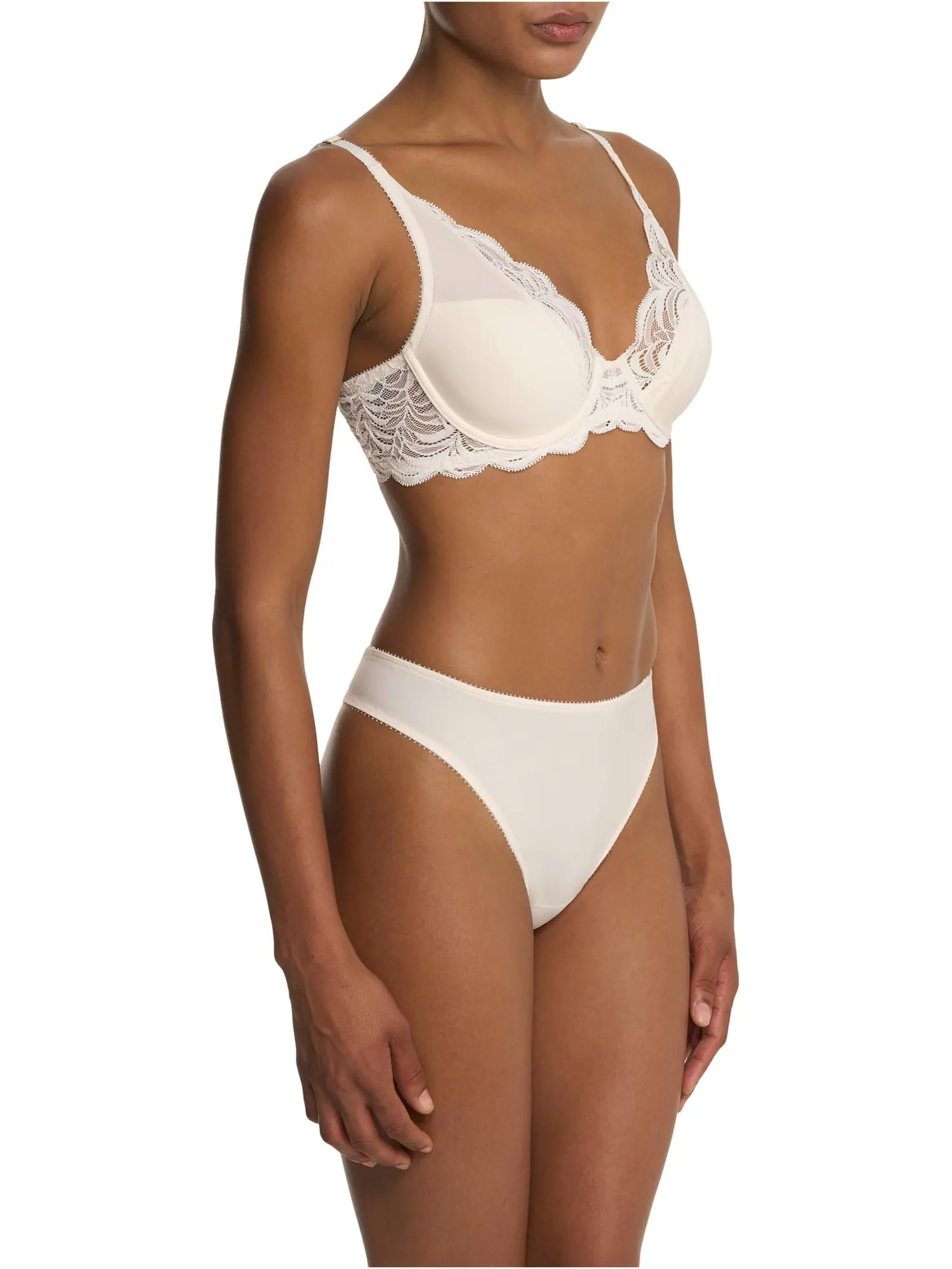 Стринги Natori Persuasion Thong — изображение 1 из 2, слоновая кость