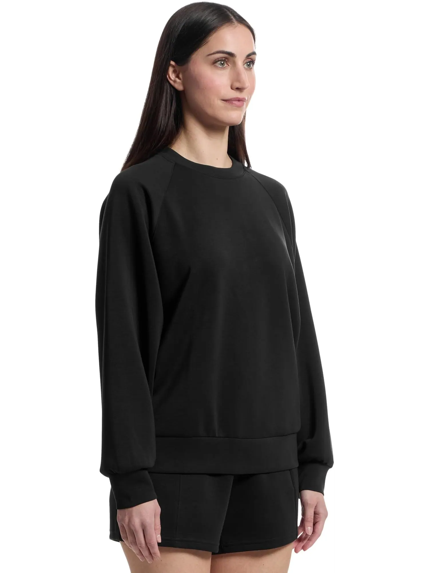 Толстовка Prana Shea Crewneck — изображение 2 из 5, черный