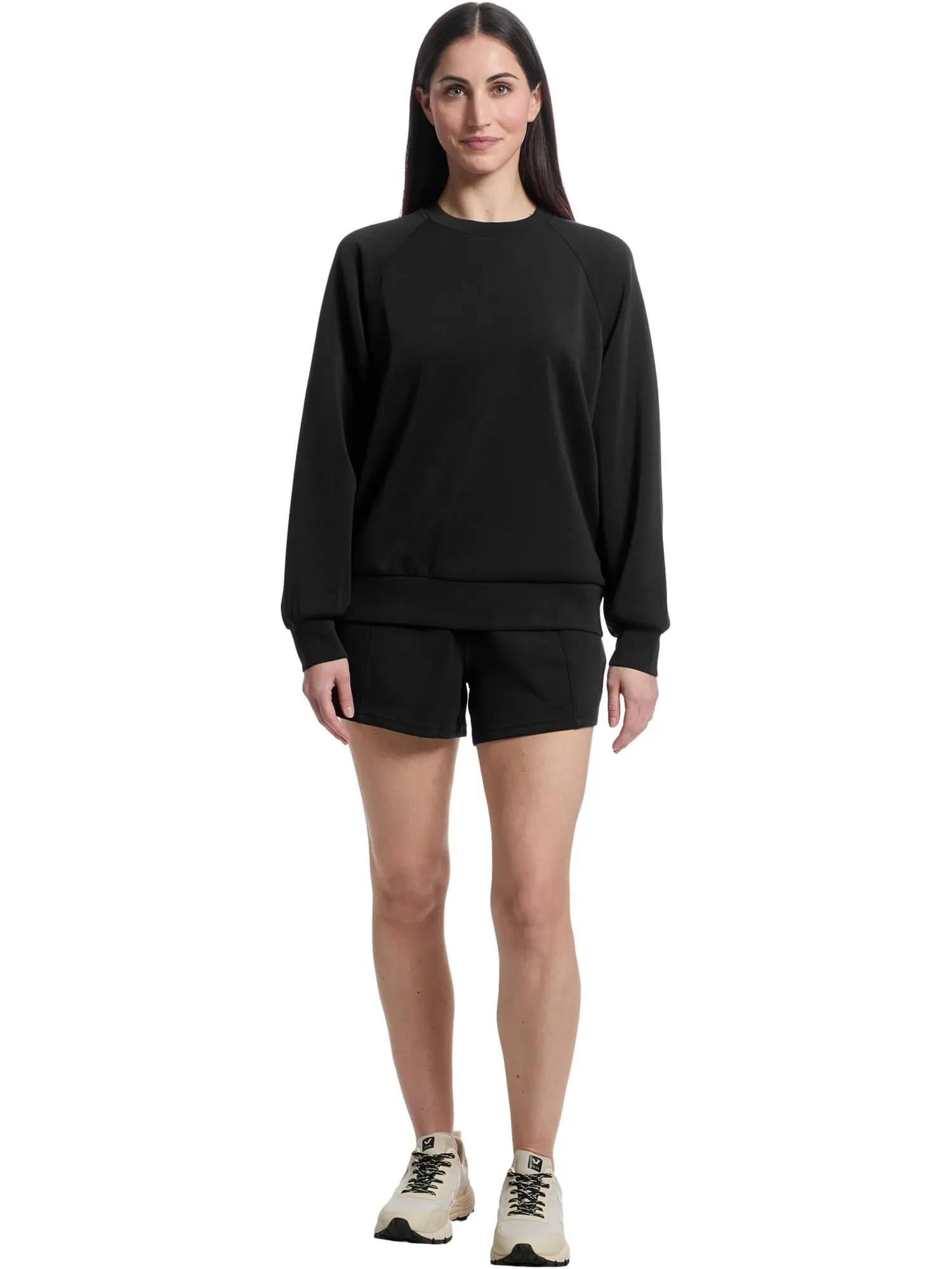Толстовка Prana Shea Crewneck — изображение 5 из 5, черный