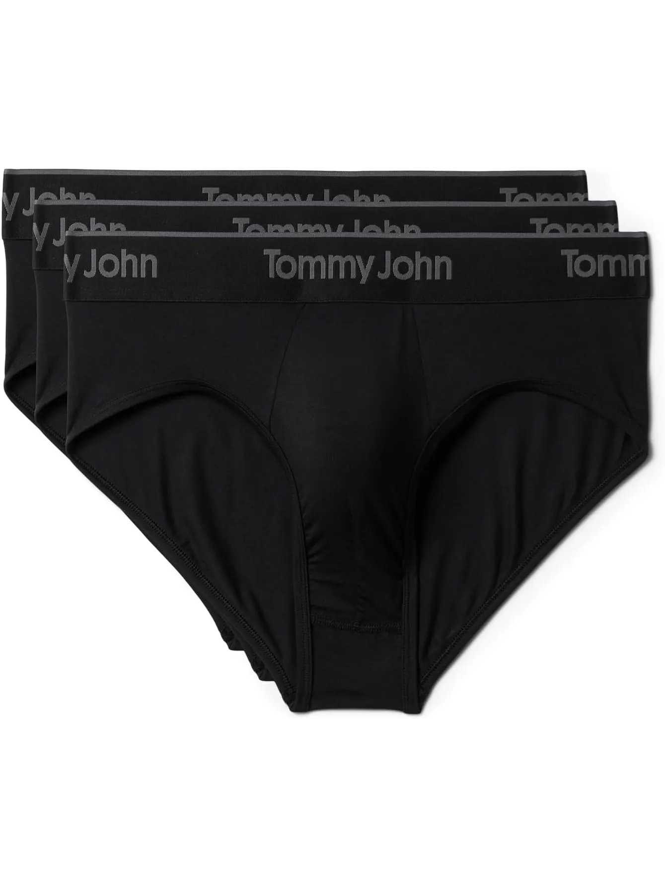Трусы Tommy John Second Skin Modal Brief 3-Pack — изображение 1 из 3, черный