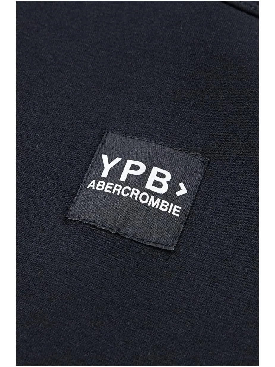 Худи abercrombie kids YPB Neoknit Full Zip Hoodie — изображение 3 из 4, черный черный