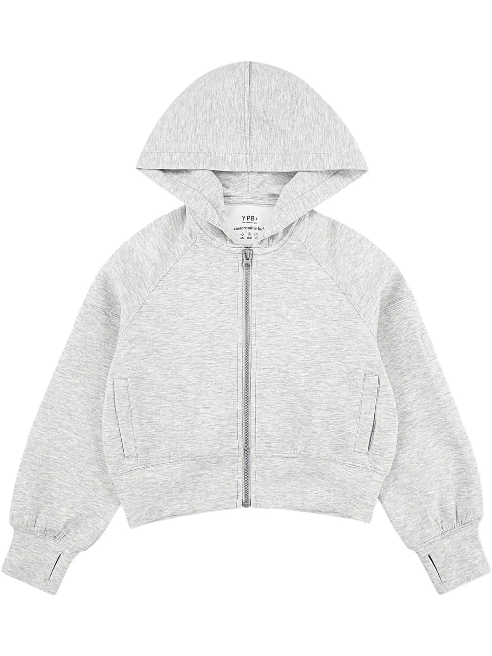 Худи abercrombie kids YPB Neoknit Full Zip Hoodie