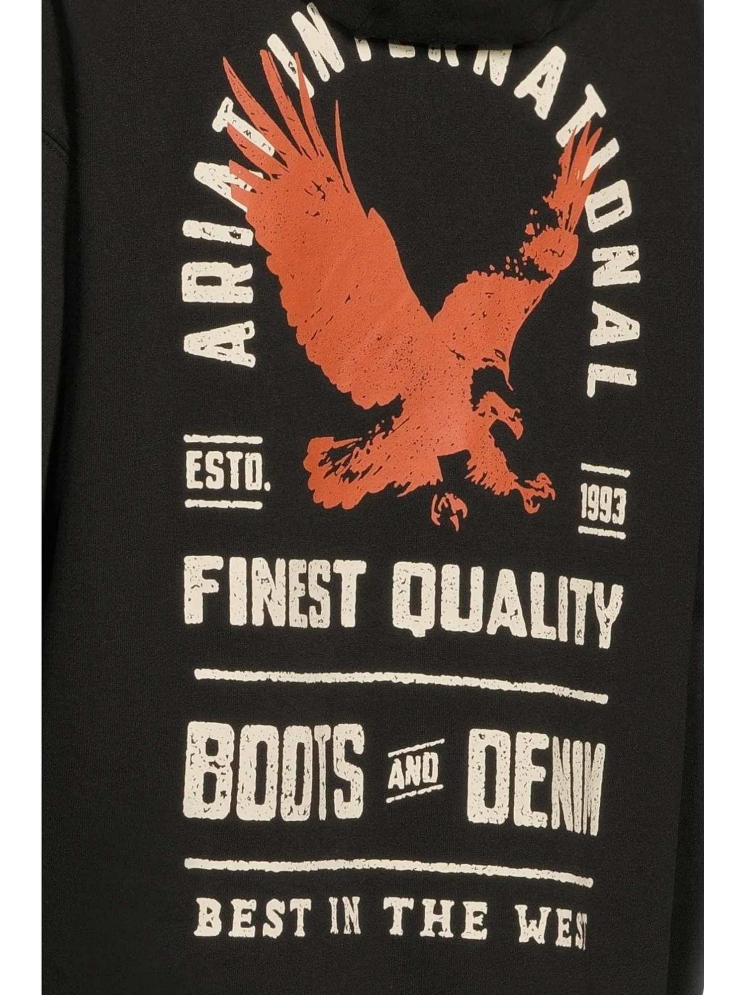 Худи Ariat Eagle Large Hoodie — изображение 4 из 5, черный