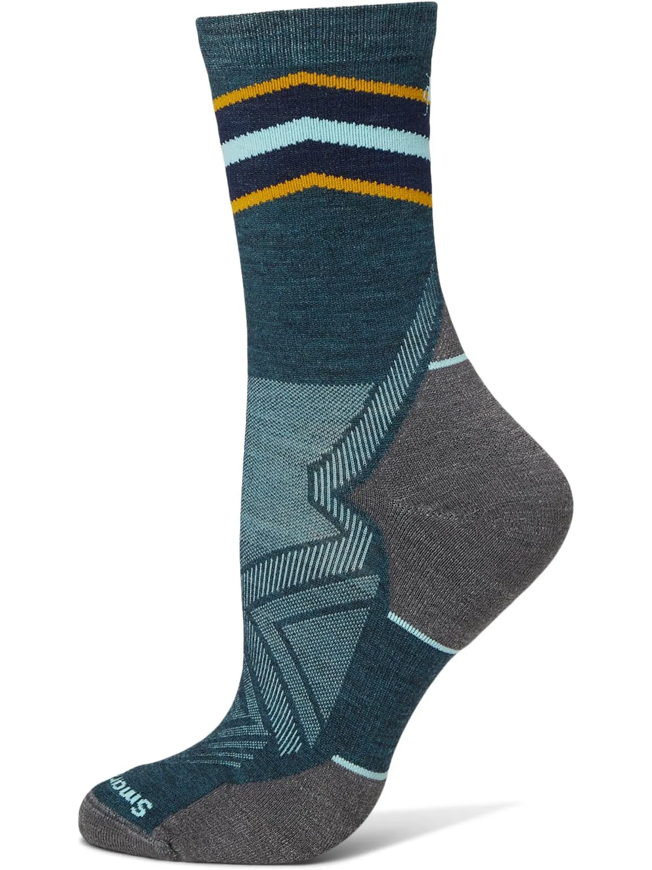 Носки Smartwool Women's Run Targeted Cushion Mid Crew — изображение 1 из 1, синий