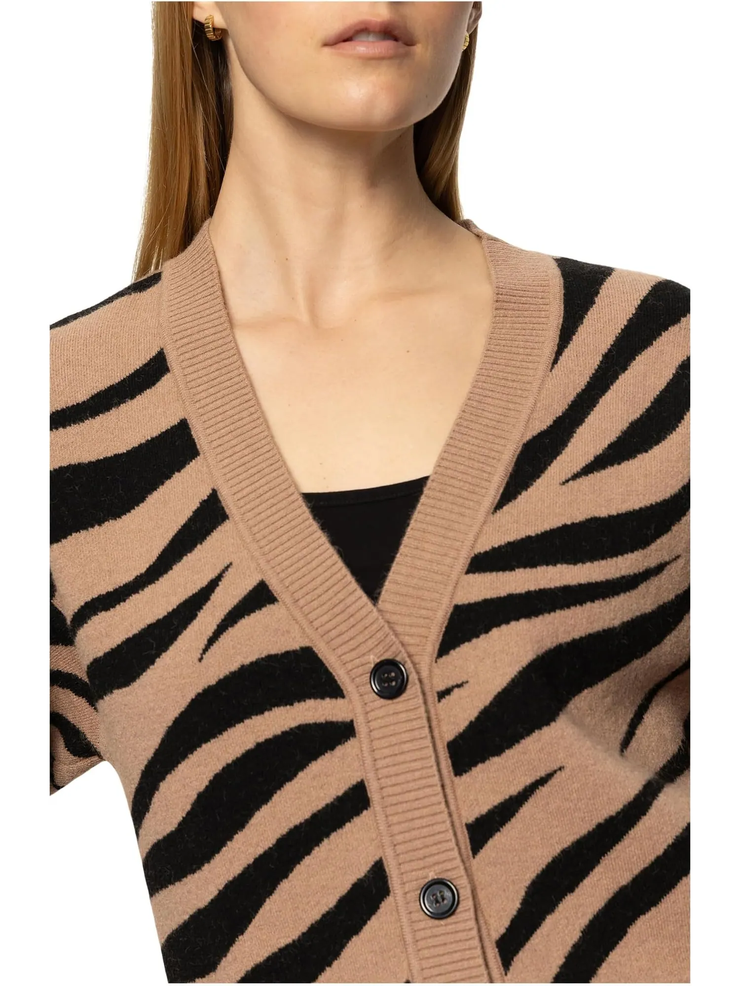 Свитер Sanctuary Women's Zebra Cardi — изображение 3 из 4, мульти