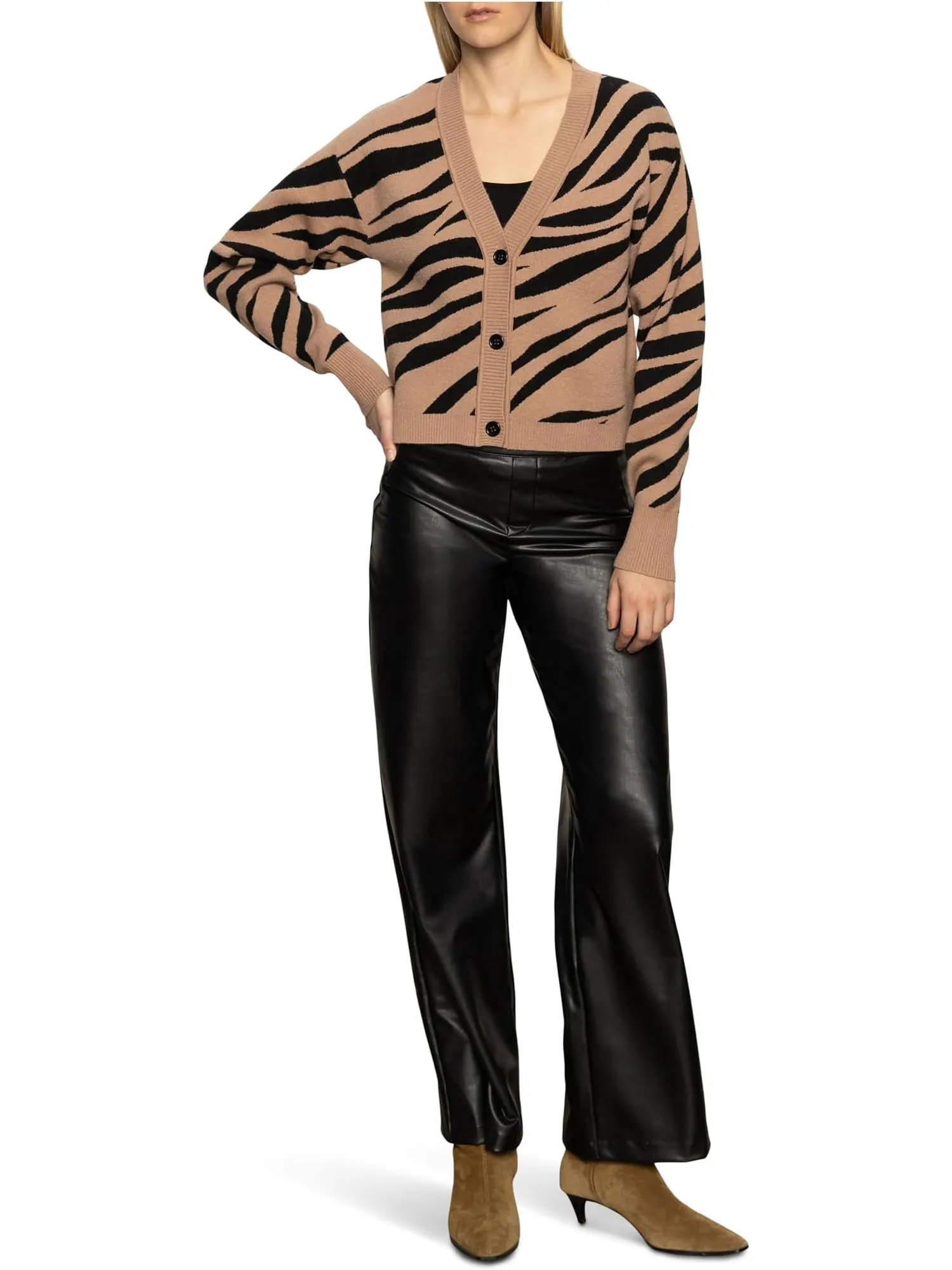 Свитер Sanctuary Women's Zebra Cardi — изображение 4 из 4, мульти