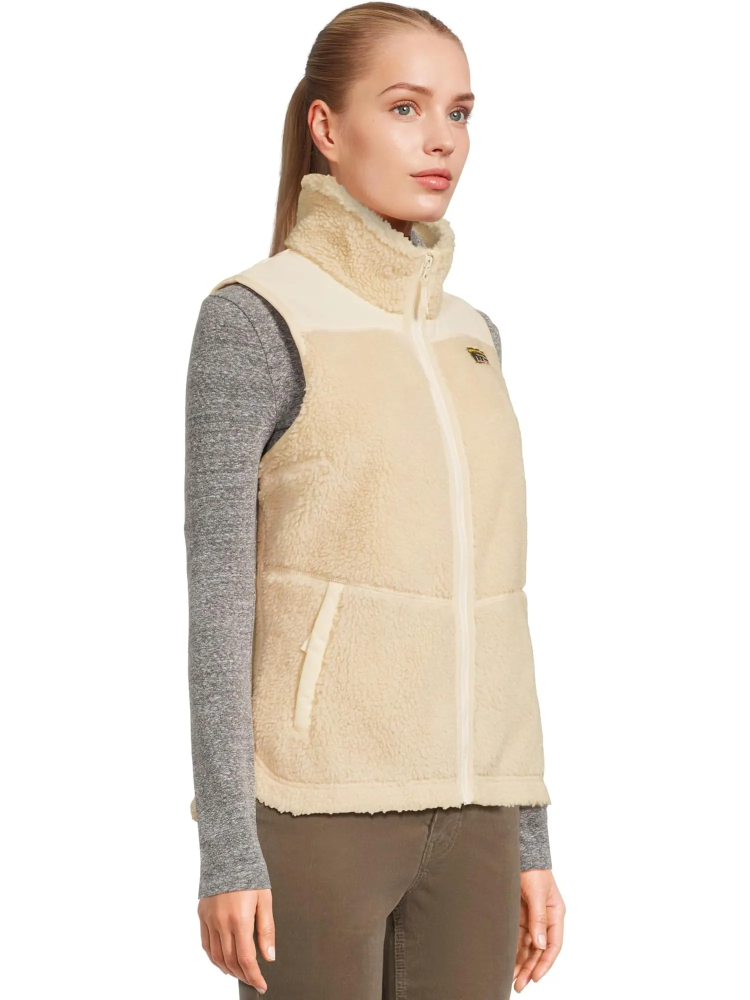 Женский жилет Bean's Sherpa из флиса L.L.Bean — изображение 2 из 5, прозрачный