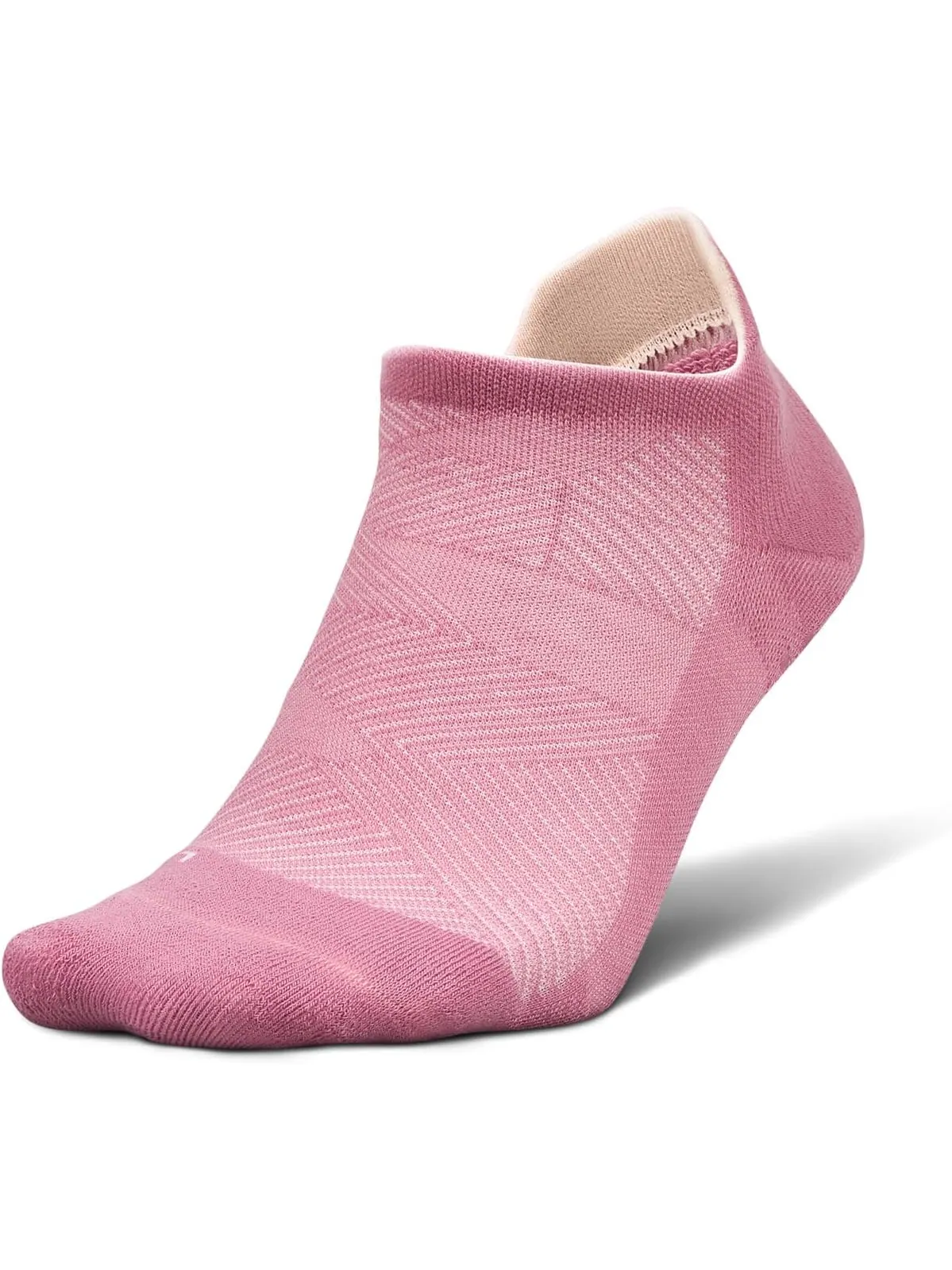 Носки Feetures Unisex Elite Max Cushion Grip No Show Tab — изображение 1 из 2, розовый