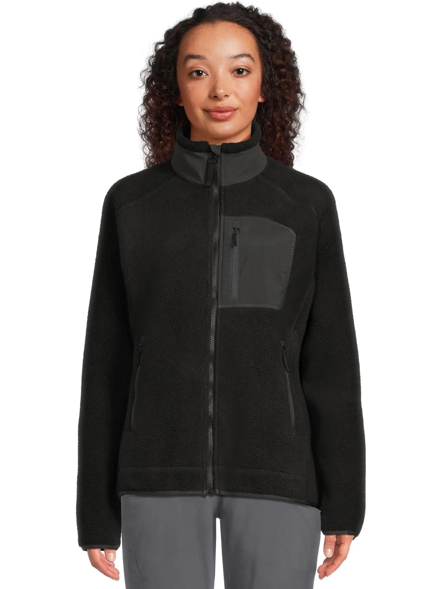 Свитер Helly Hansen Women's Imperial Pile Block Jacket — изображение 1 из 5, черный