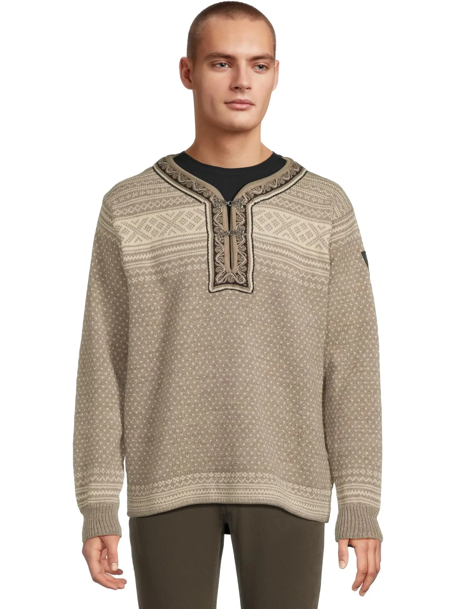 Свитер Dale of Norway Unisex Setesdal Unisex Sweater — изображение 1 из 5, натуральный белый