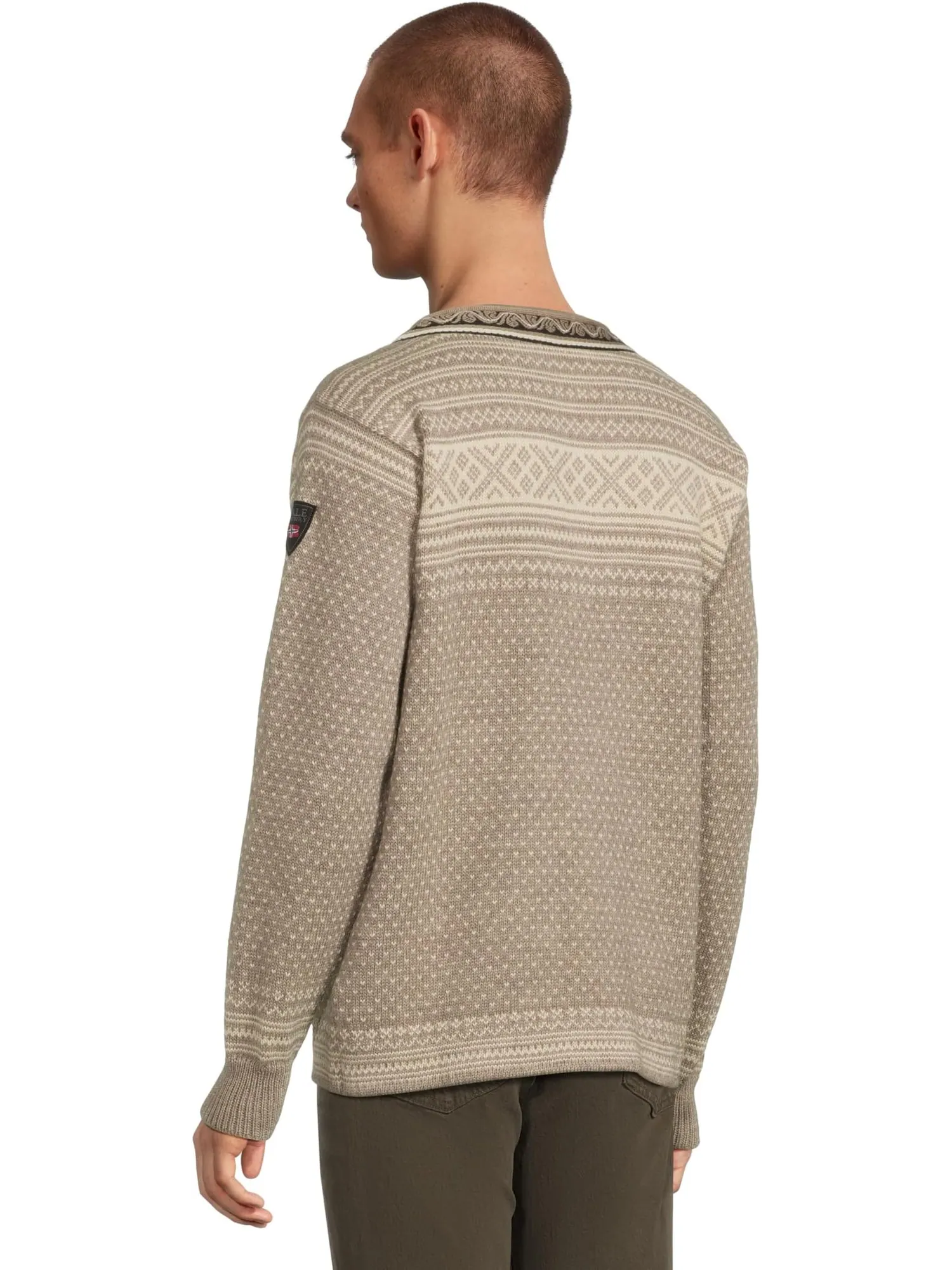 Свитер Dale of Norway Unisex Setesdal Unisex Sweater — изображение 3 из 5, натуральный белый