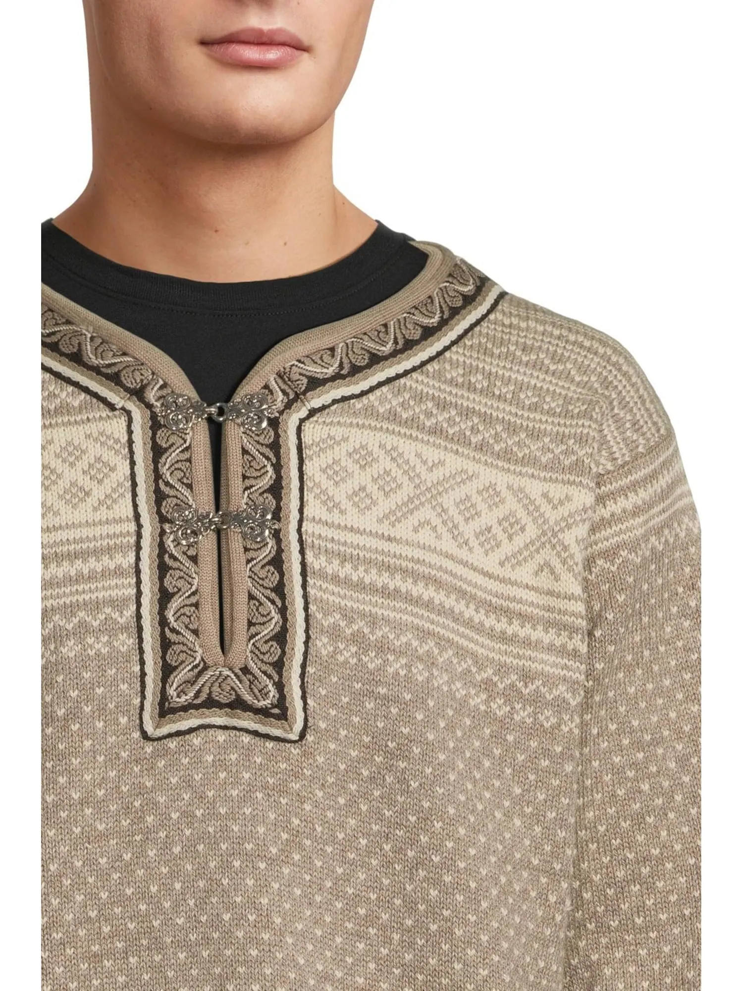 Свитер Dale of Norway Unisex Setesdal Unisex Sweater — изображение 4 из 5, натуральный белый