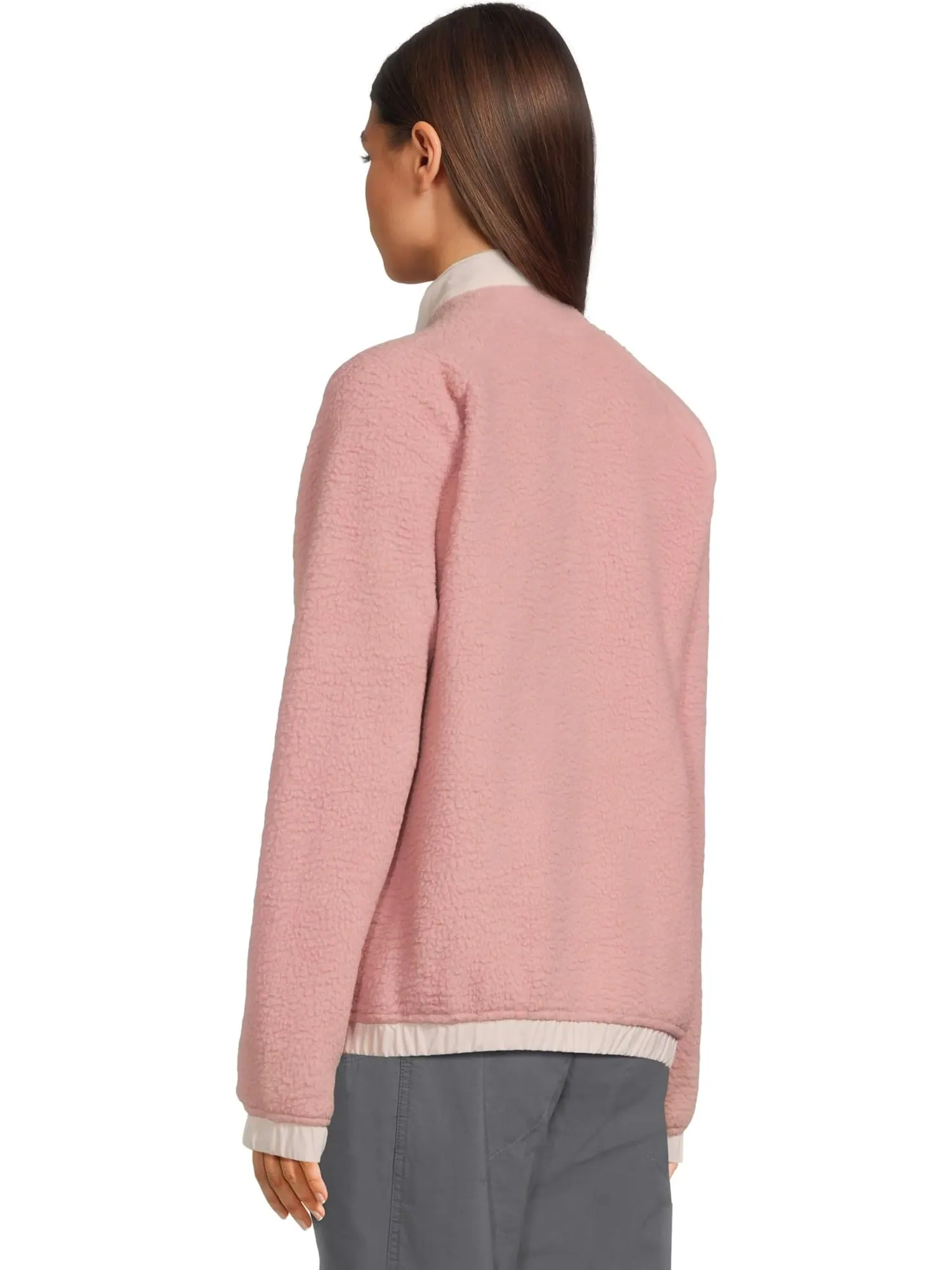 Свитер Helly Hansen Women's Imperial Pile Snap — изображение 3 из 5, розовый