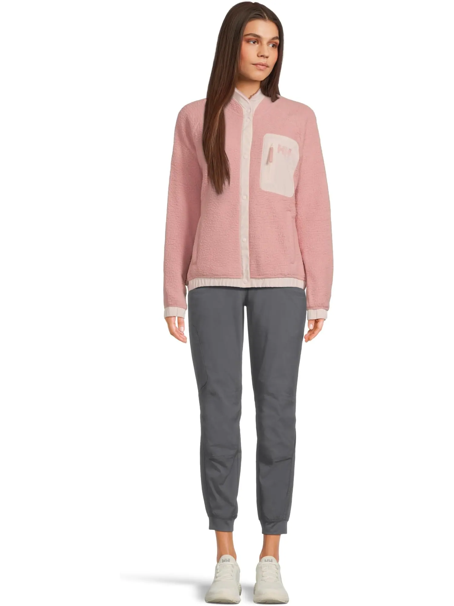 Свитер Helly Hansen Women's Imperial Pile Snap — изображение 5 из 5, розовый