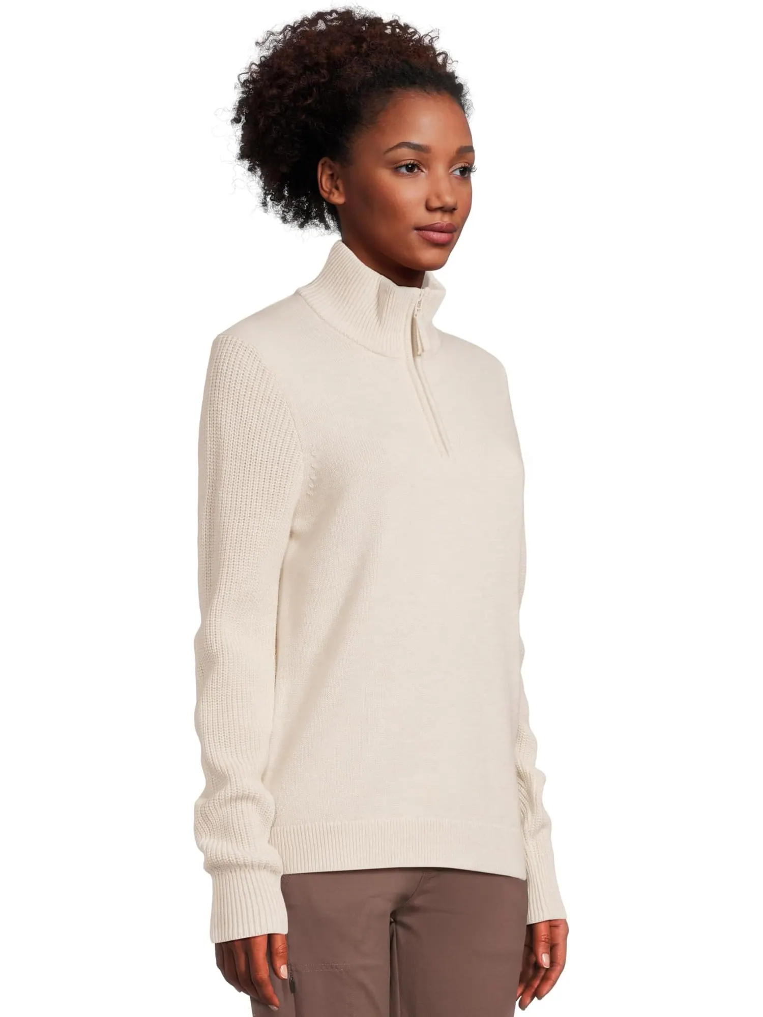 Свитер Royal Robbins Women's Westlands 1/4 Zip — изображение 2 из 5, вересковый