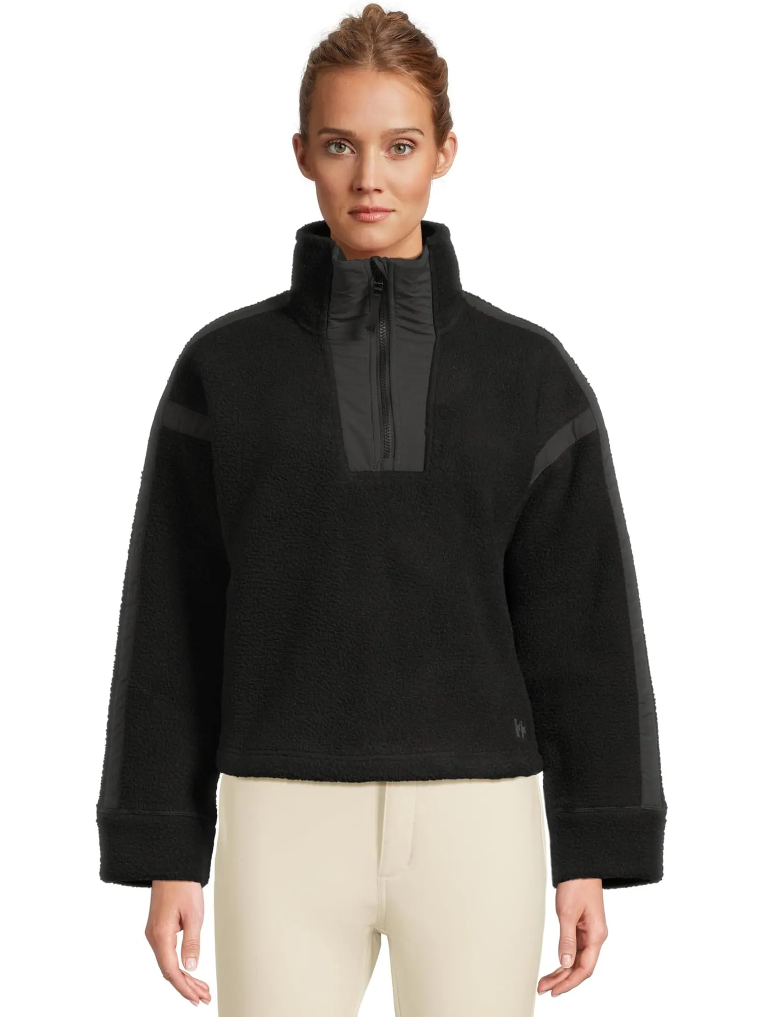Свитер Helly Hansen Women's Imperial Pile Zip Pullover — изображение 1 из 5, черный