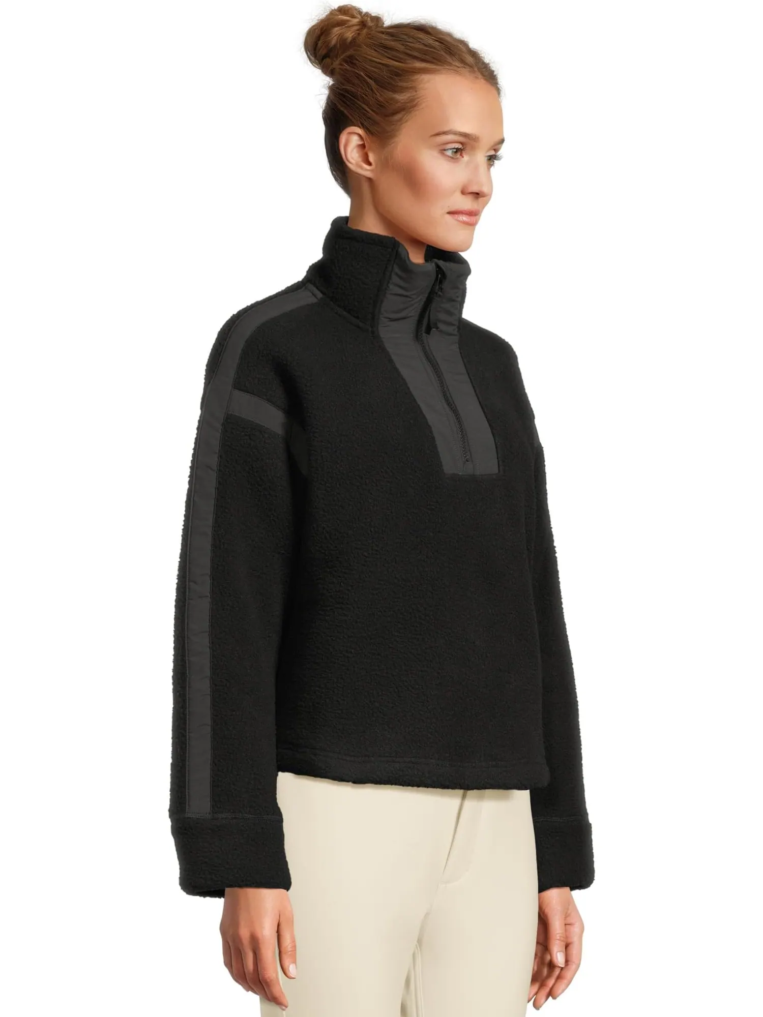 Свитер Helly Hansen Women's Imperial Pile Zip Pullover — изображение 2 из 5, черный