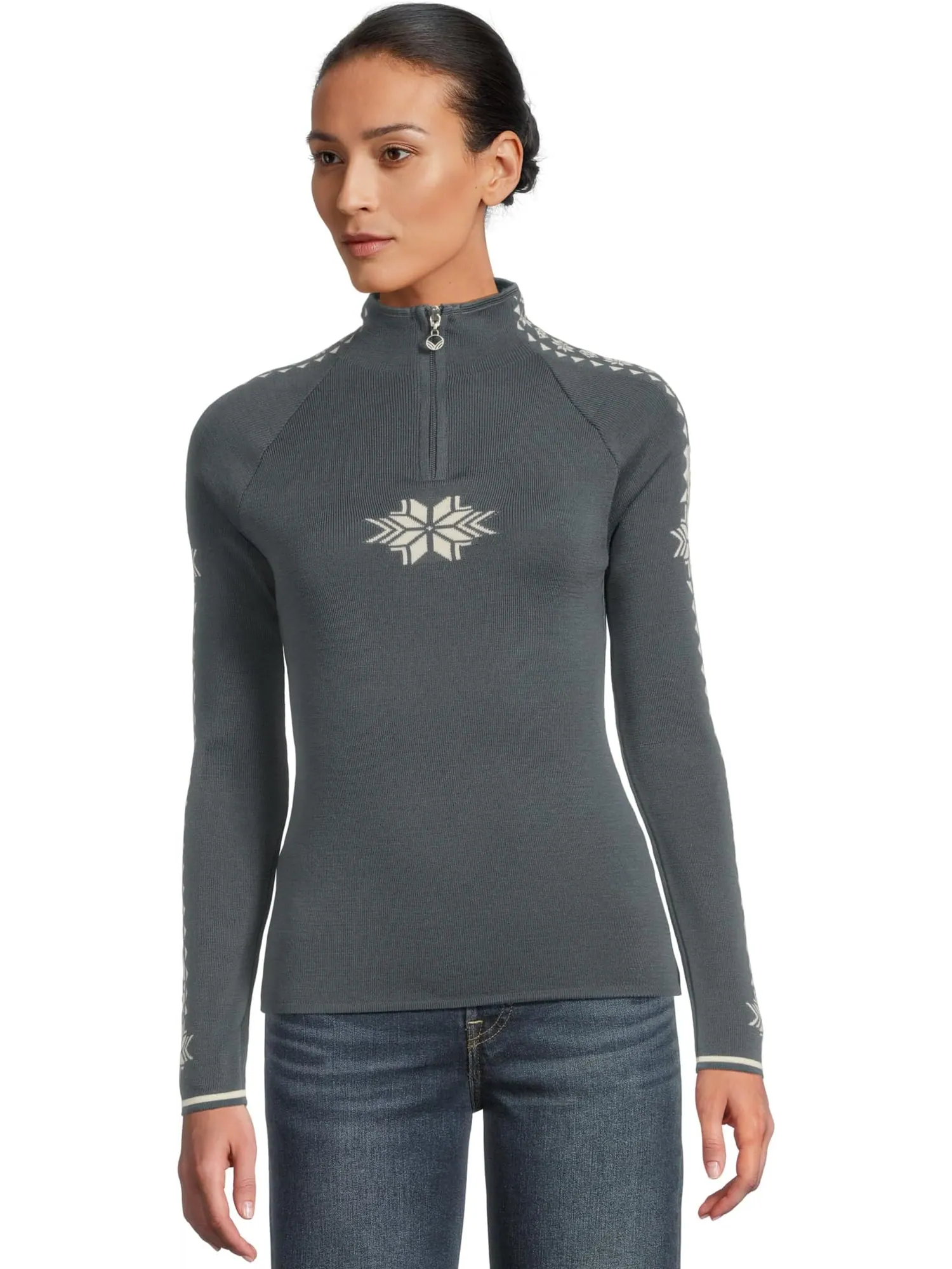 Свитер Dale of Norway Women's Geilo Feminine — изображение 1 из 5, слоновая кость
