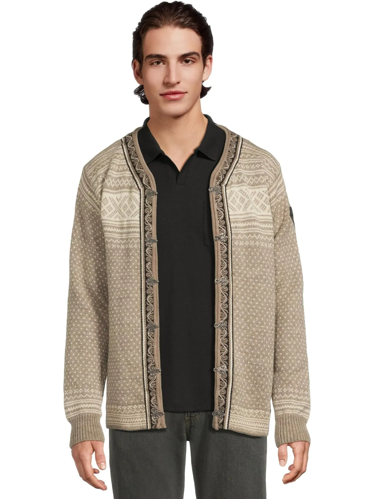 Свитер Dale of Norway Unisex Setesdal Unisex Jacket — изображение 1 из 5, натуральный белый