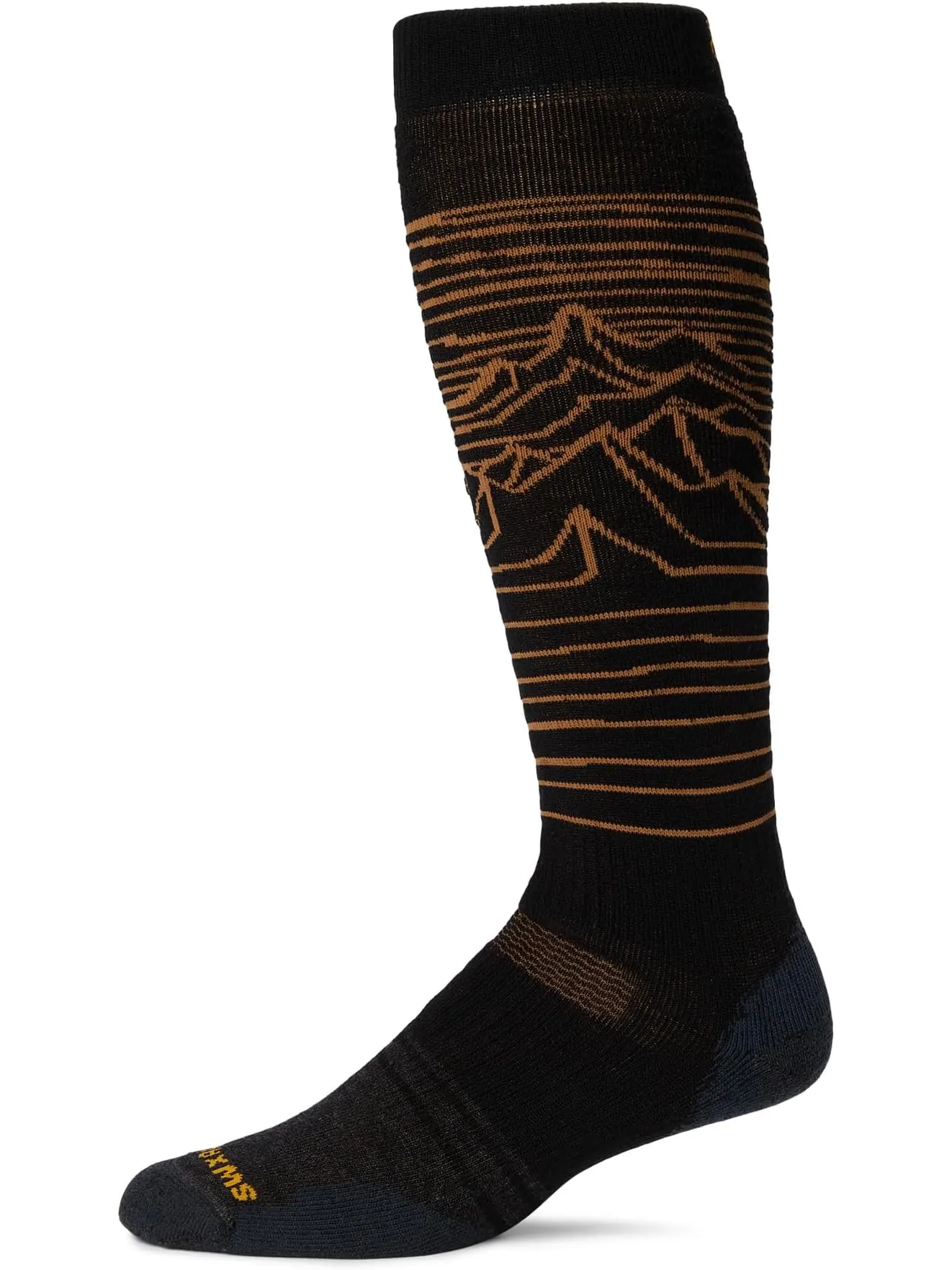Носки Smartwool Men's Snowboard Full Cushion Iguchi x Arbor Over The Calf Socks — изображение 1 из 1, черный