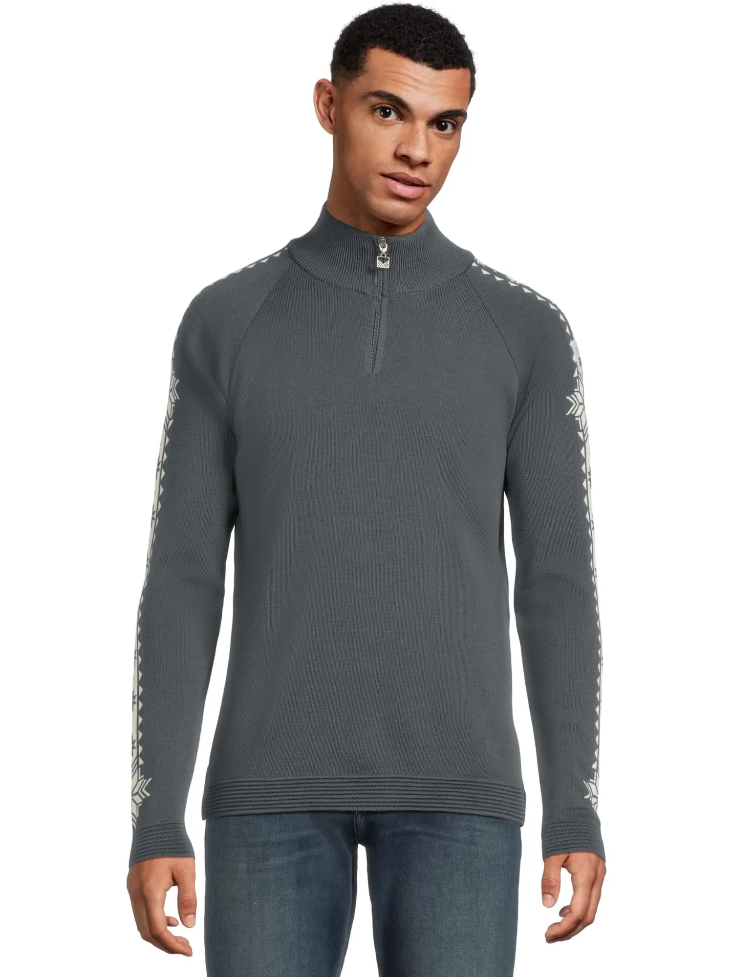 Свитер Dale of Norway Men's Geilo Sweater — изображение 1 из 5, белый