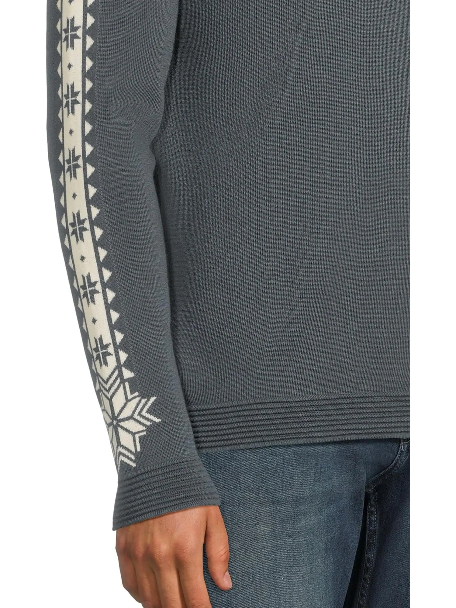 Свитер Dale of Norway Men's Geilo Sweater — изображение 4 из 5, белый