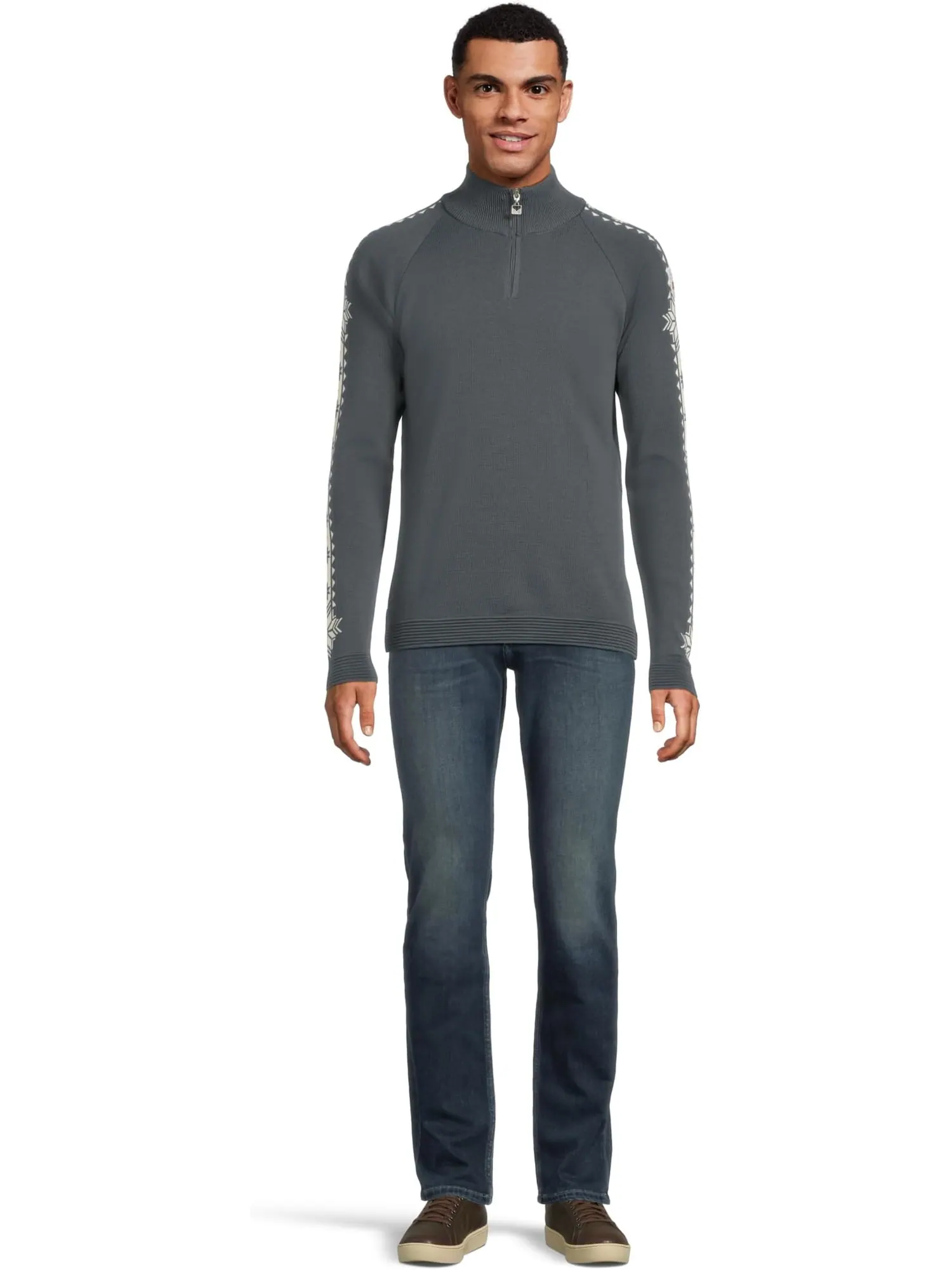 Свитер Dale of Norway Men's Geilo Sweater — изображение 5 из 5, белый