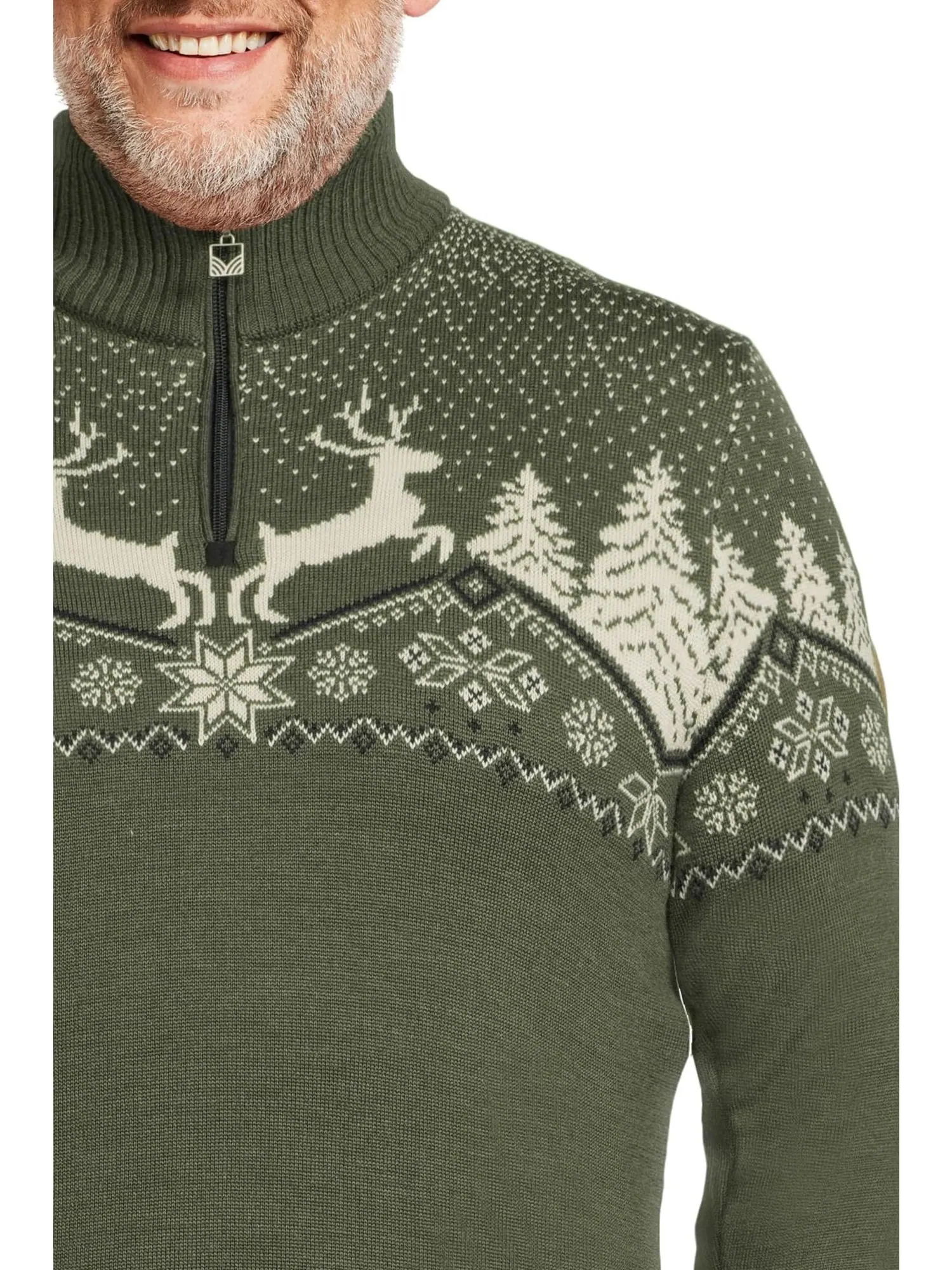 Свитер Dale of Norway Men's Christmas Masculine Sweater — изображение 4 из 5, темно-синий
