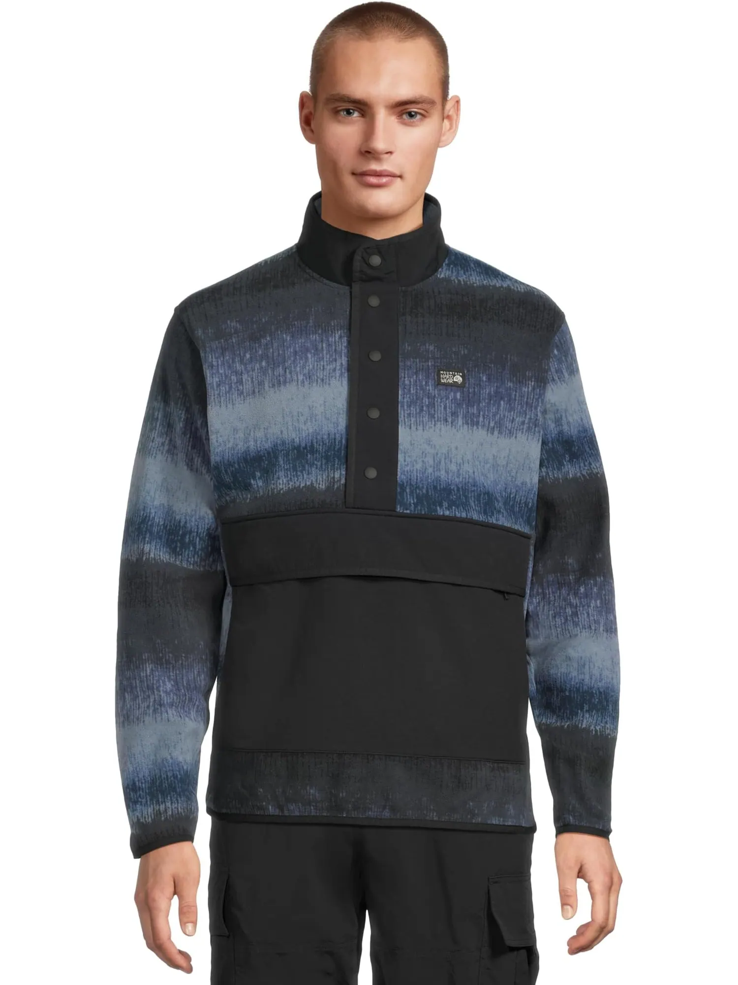 Свитер Mountain Hardwear Men's Microchill Snap Pullover — изображение 1 из 5, сумерки