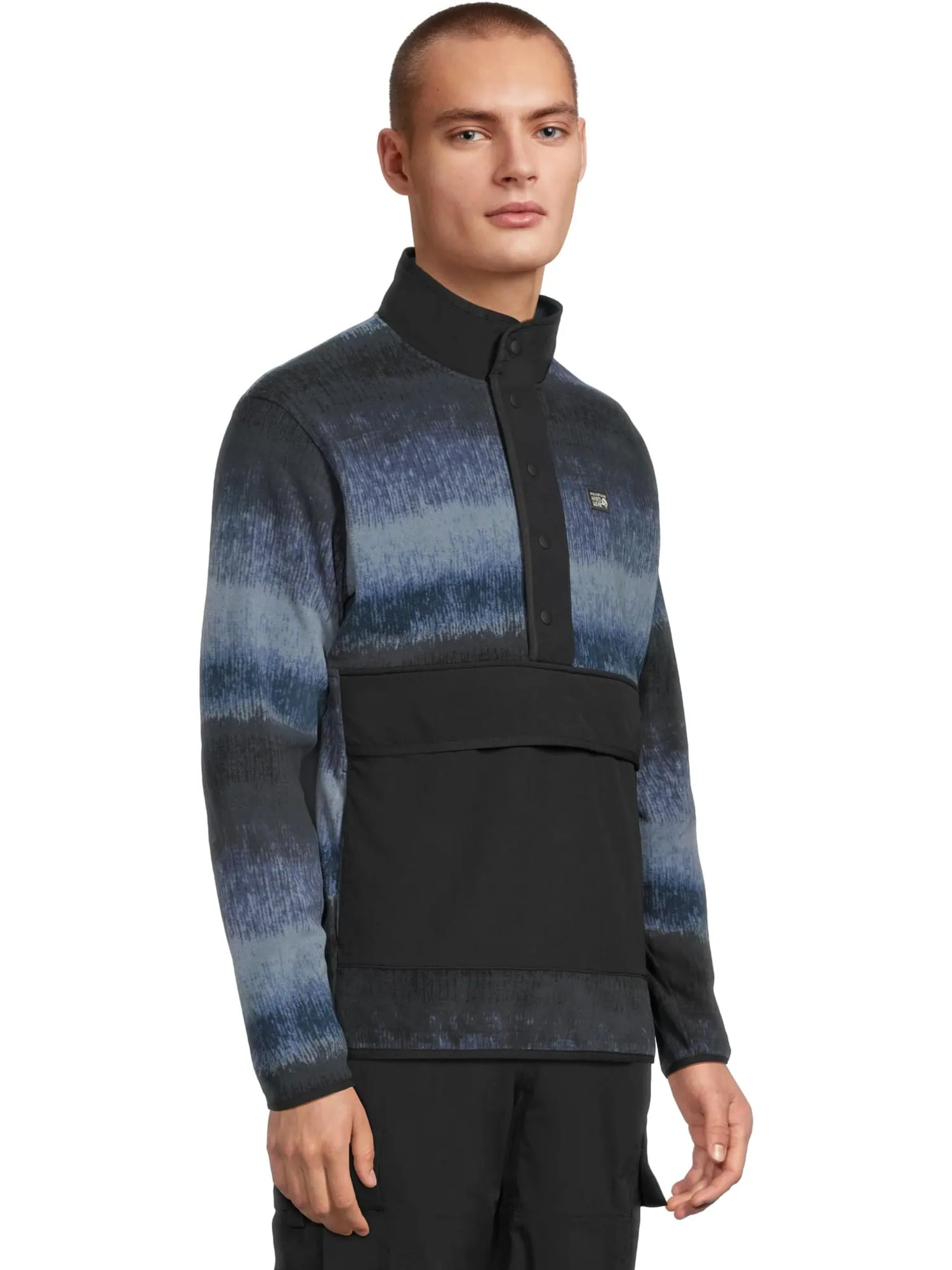 Свитер Mountain Hardwear Men's Microchill Snap Pullover — изображение 2 из 5, сумерки