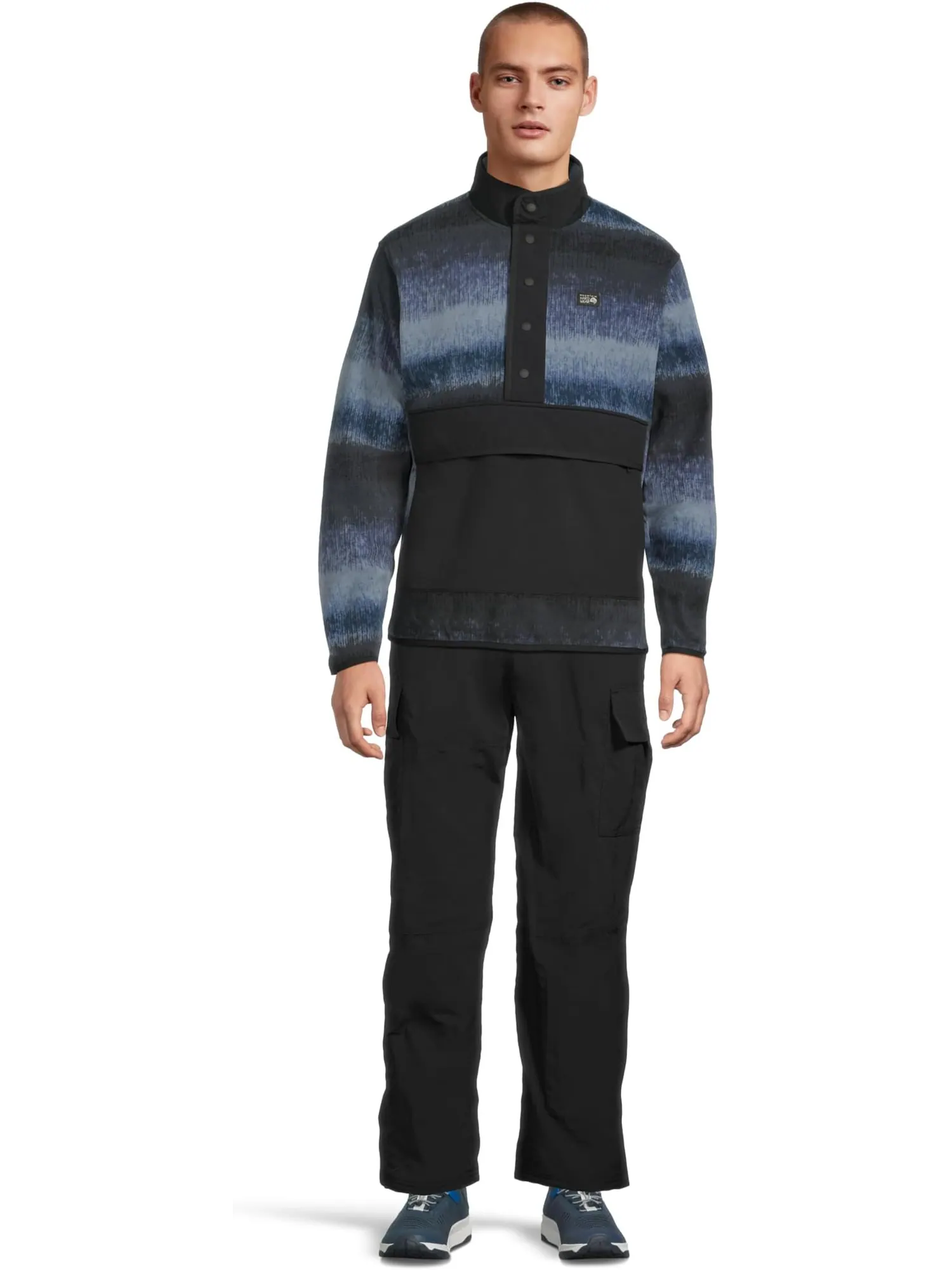 Свитер Mountain Hardwear Men's Microchill Snap Pullover — изображение 5 из 5, сумерки