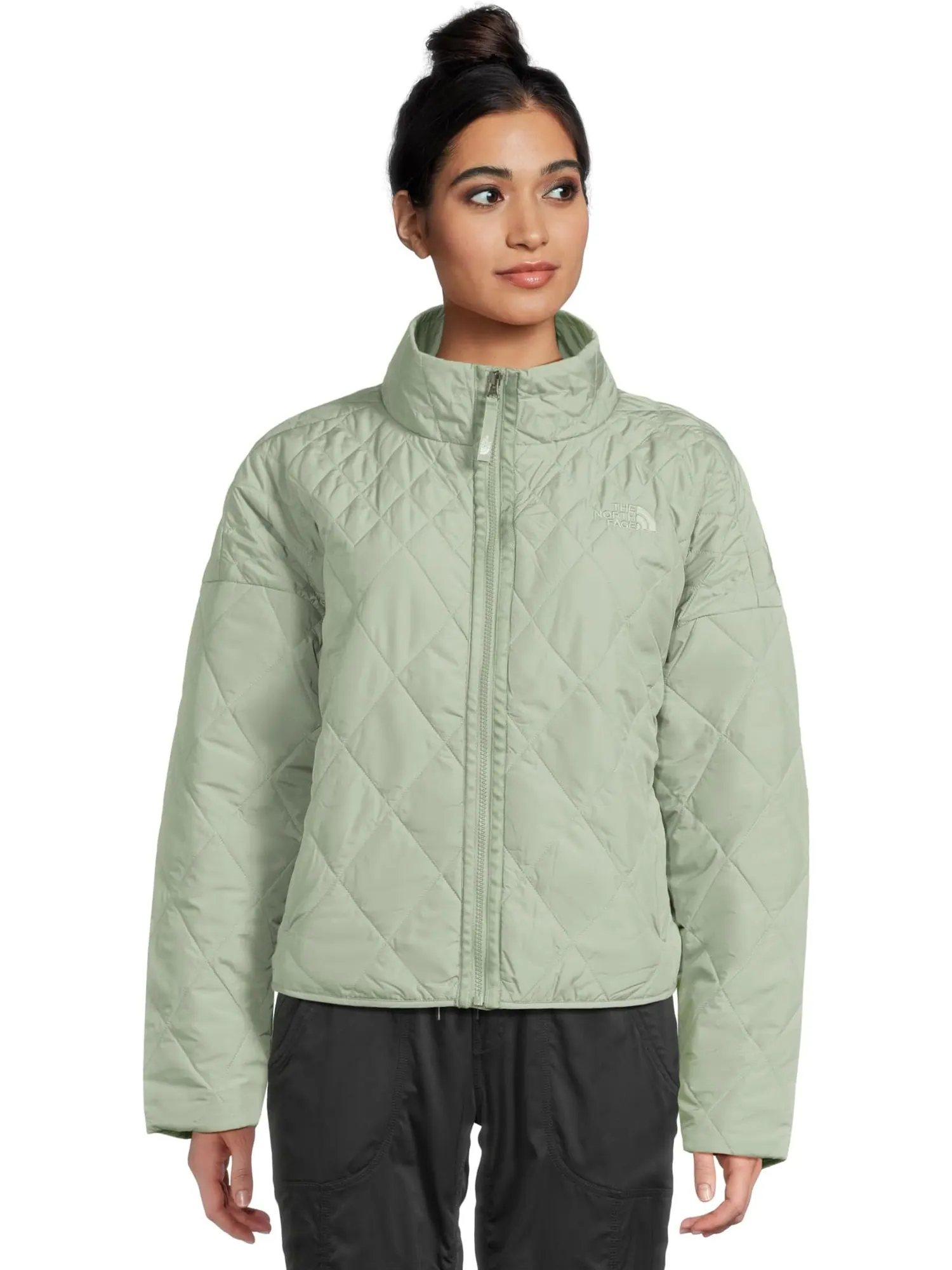 Женская утепленная куртка Diamond Peak The North Face — изображение 1 из 5, мох