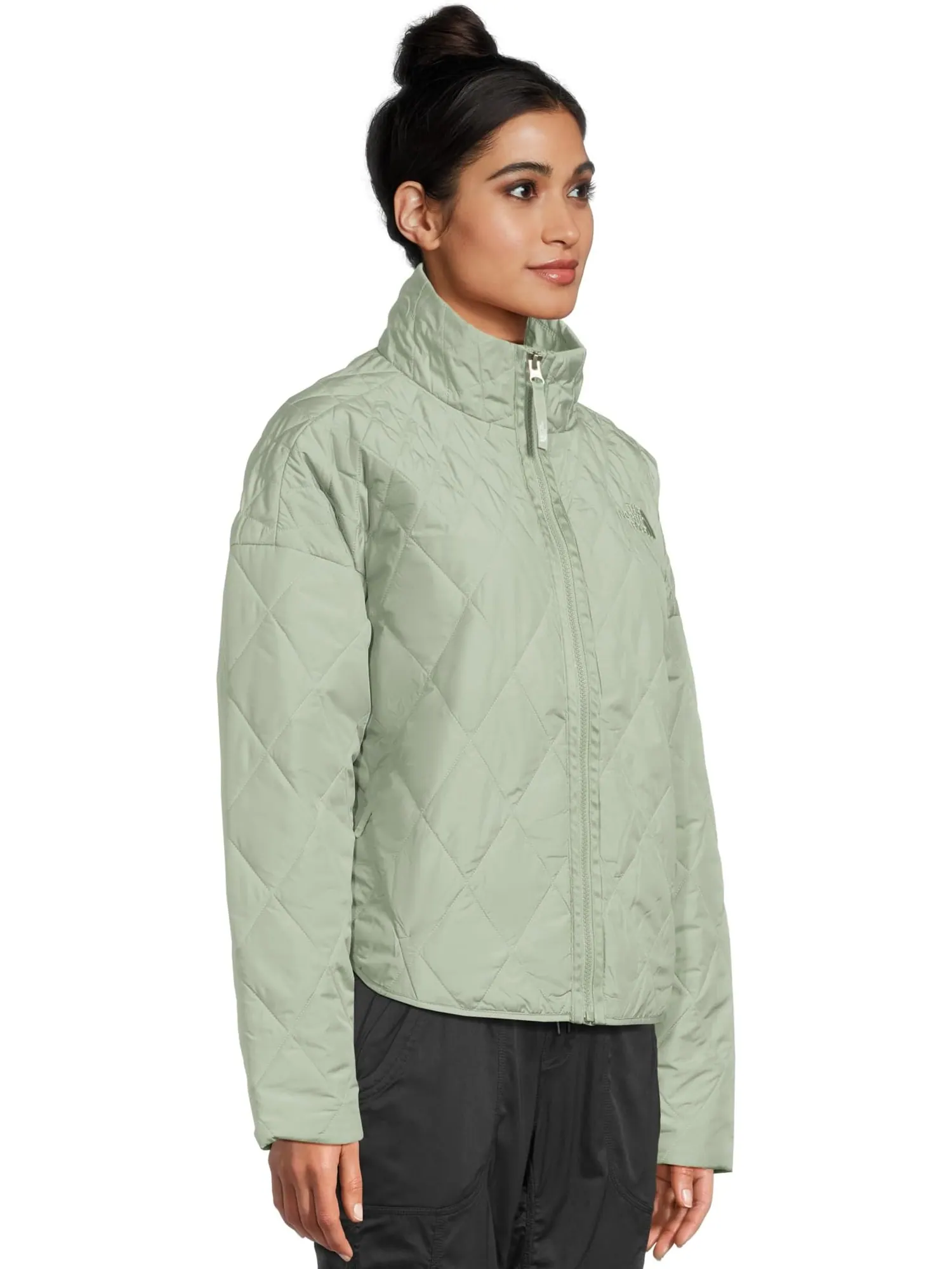 Женская утепленная куртка Diamond Peak The North Face — изображение 2 из 5, мох