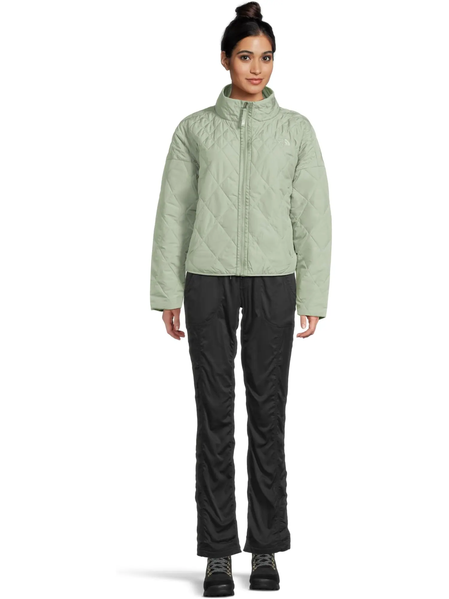 Женская утепленная куртка Diamond Peak The North Face — изображение 5 из 5, мох
