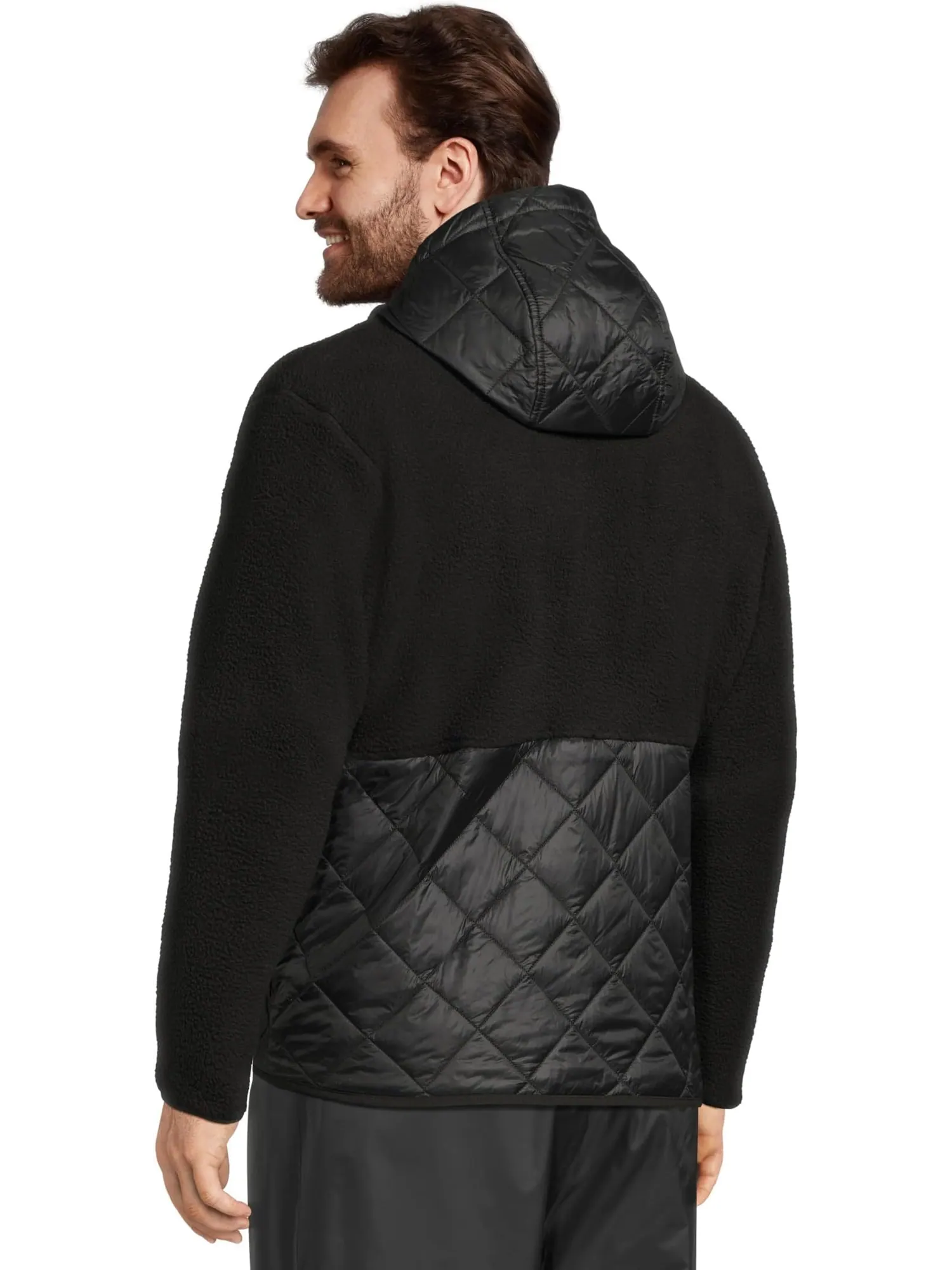 Мужская гибридная куртка Stowe с капюшоном Helly Hansen — изображение 3 из 5, черный