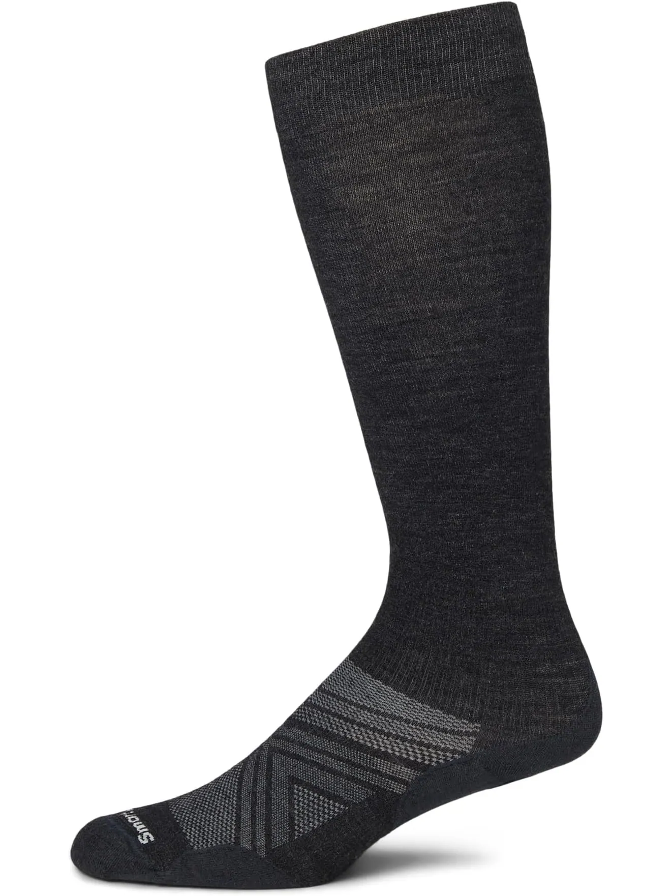 Носки Smartwool Men's Ski Zero Cushion Extra Stretch Over the Calf — изображение 1 из 1, темно-серый