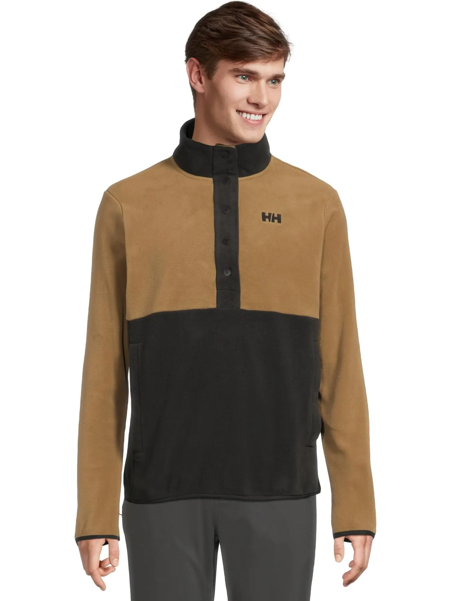 Свитер Helly Hansen Men's Daybreaker Snap Pullover — изображение 1 из 5, золото