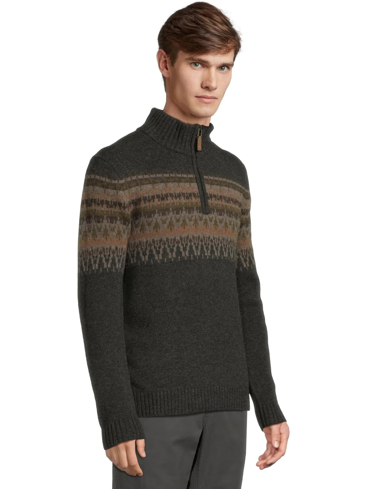 Свитер Royal Robbins Men's Arch Rock 1/4 Zip — изображение 2 из 5, темно-серый