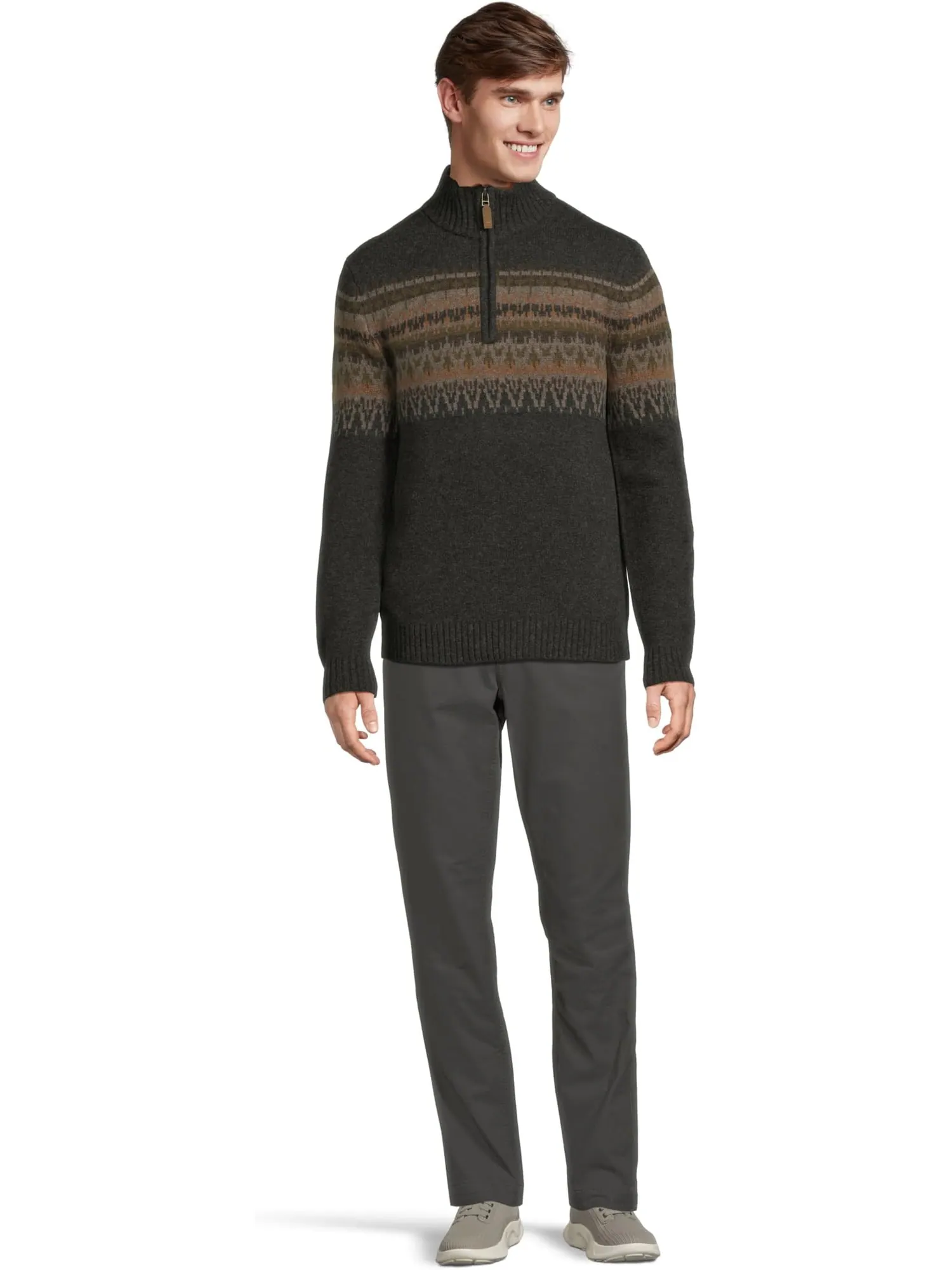 Свитер Royal Robbins Men's Arch Rock 1/4 Zip — изображение 5 из 5, темно-серый