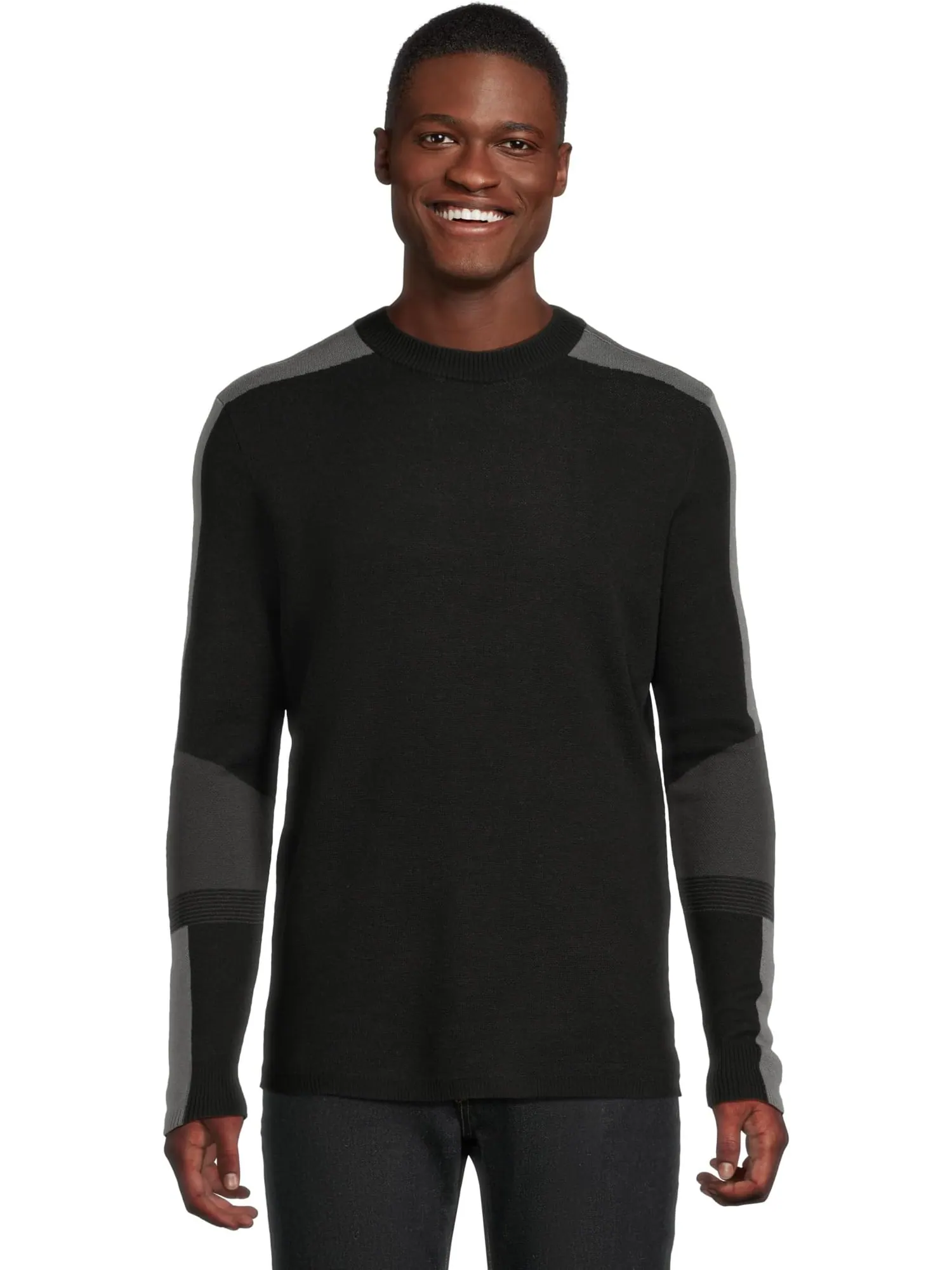Свитер Smartwool Men's Alpine Crew — изображение 1 из 5, черный